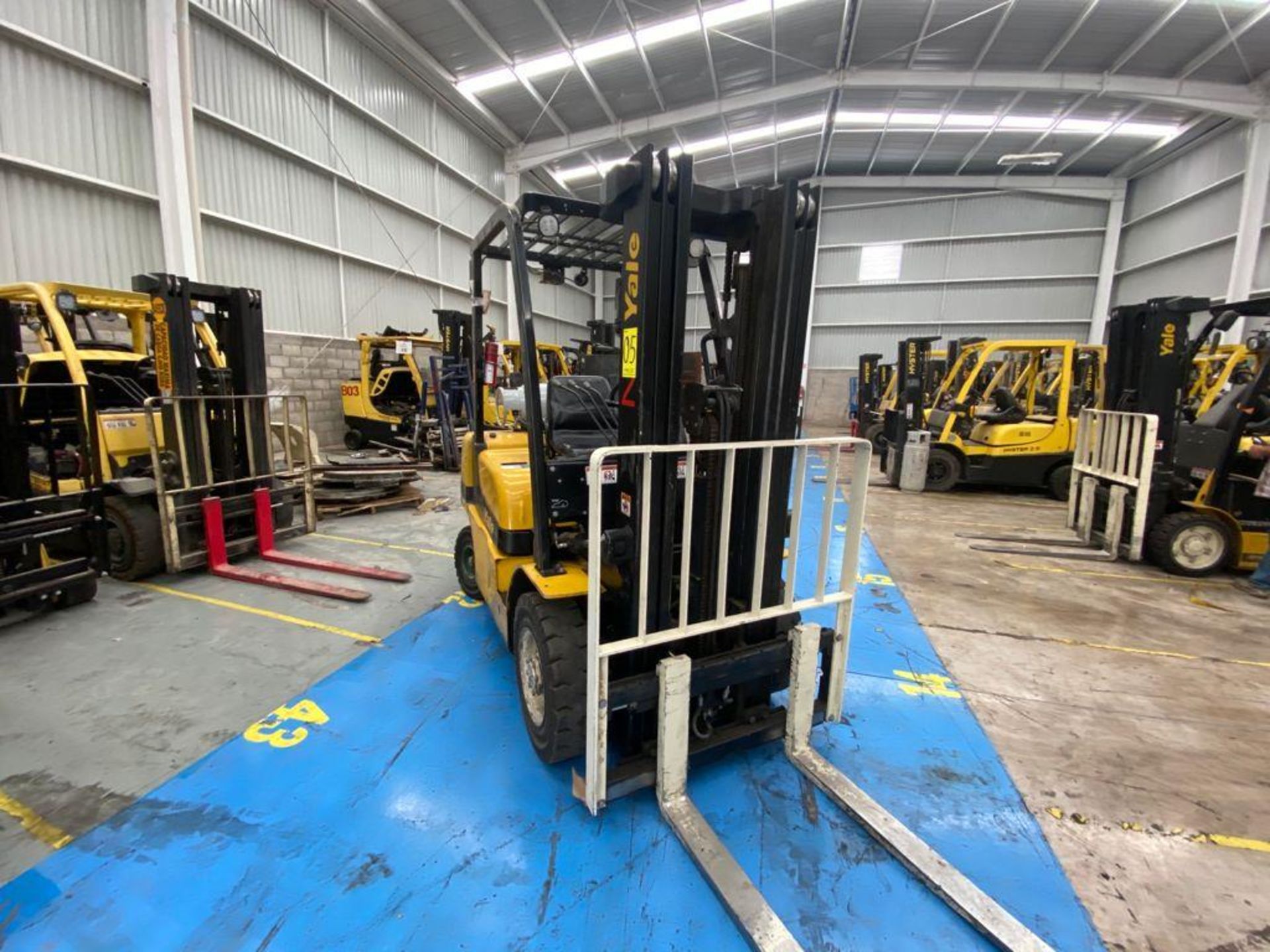 Yale Forklift, Model GP050MX, S/N A390V07349S, Year 2018, 4800 lb capacity - Image 4 of 33