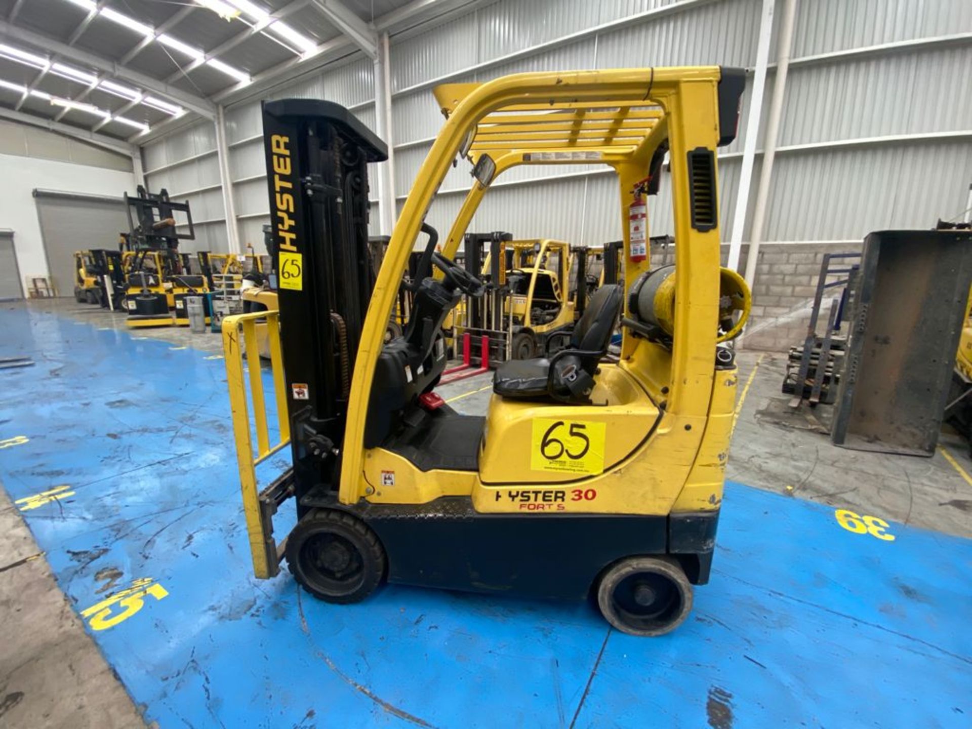 Hyster Forklift, Model S30FT, S/N F010V02472R, Year 2017, 2750 lb capacity - Image 31 of 32