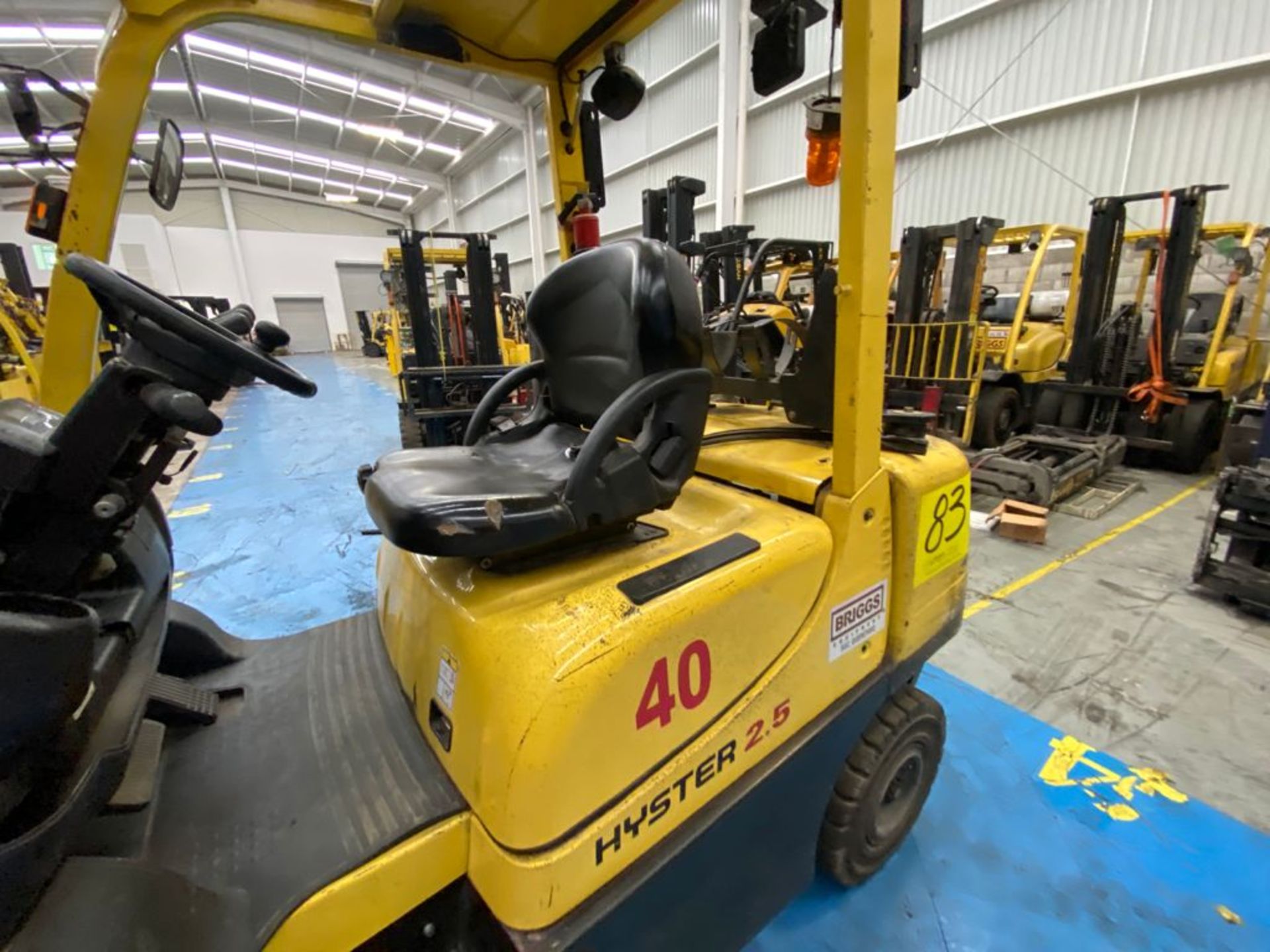 Hyster Forklift, Model H2.5XT, S/N D466R01902N, Year 2015, 5000 lb capacity - Image 27 of 44