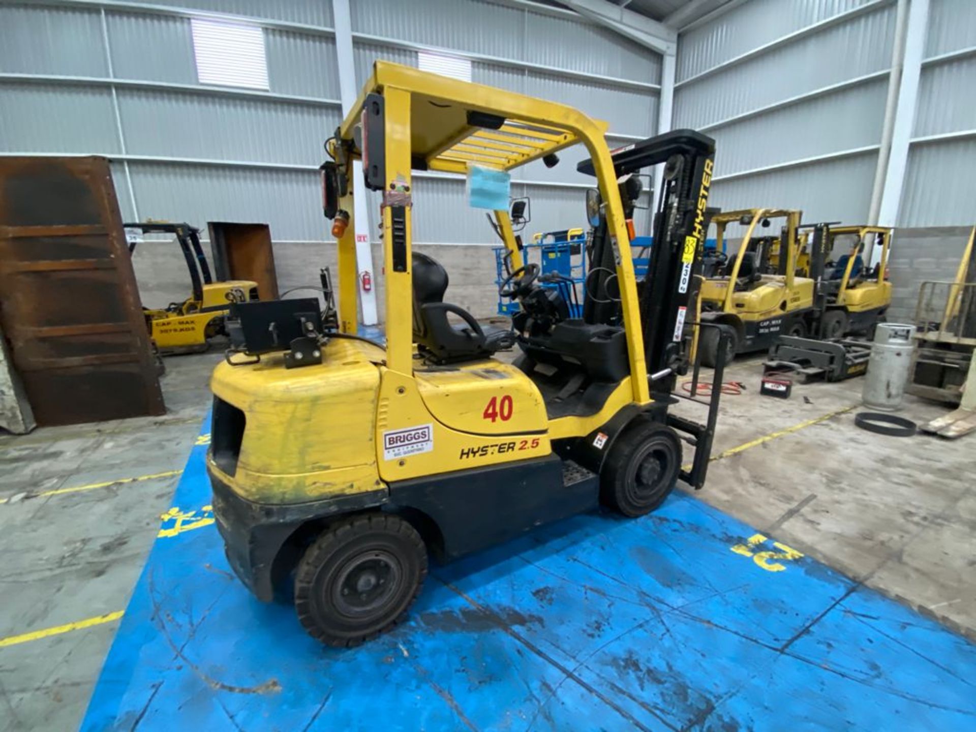 Hyster Forklift, Model H2.5XT, S/N D466R01902N, Year 2015, 5000 lb capacity - Image 26 of 44