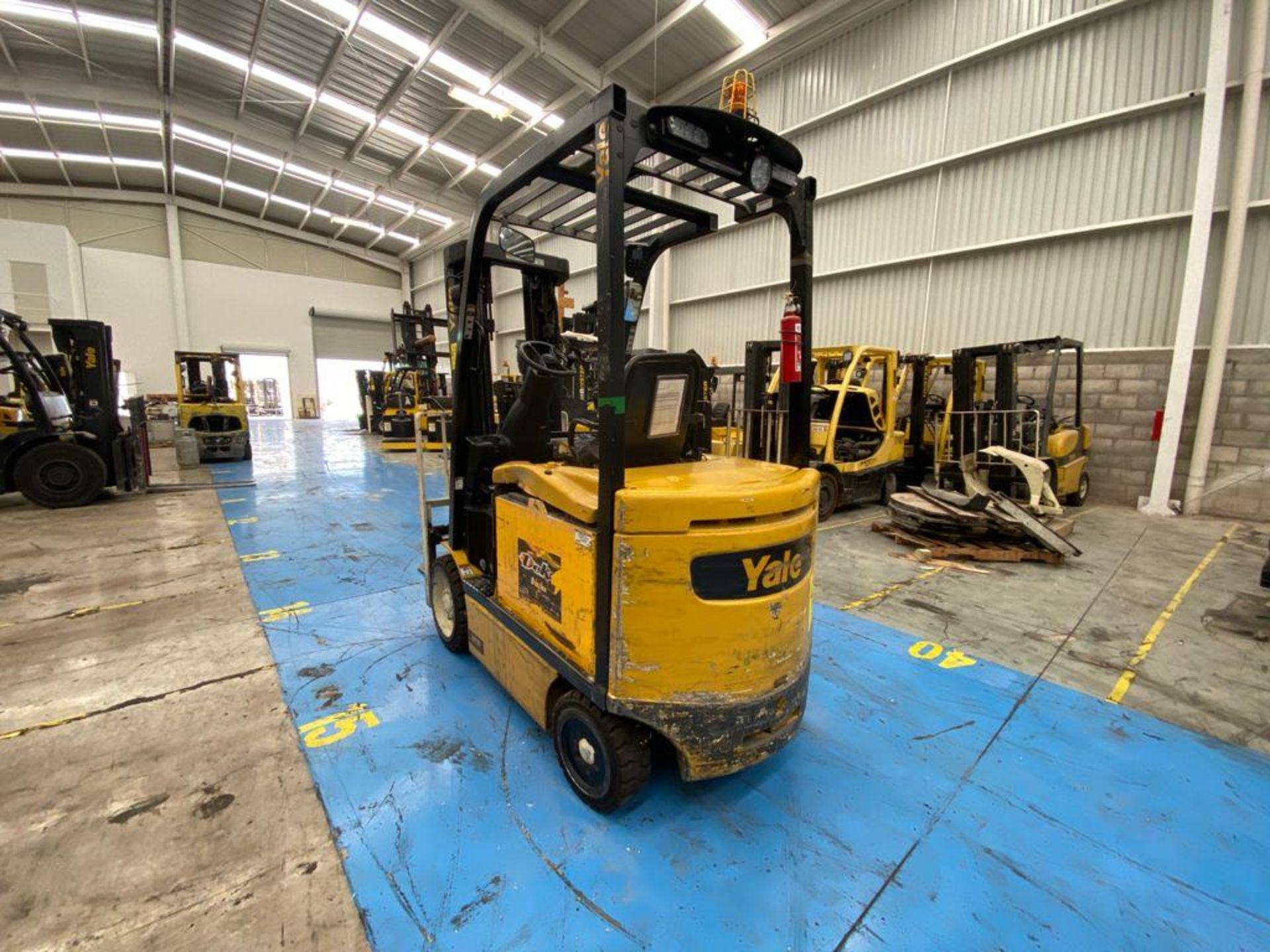 Yale Electric Forklift, Model ERC060VGN36TE088, S/N A968N17883R, Year 2017, 5800 lb capacity - Image 12 of 41