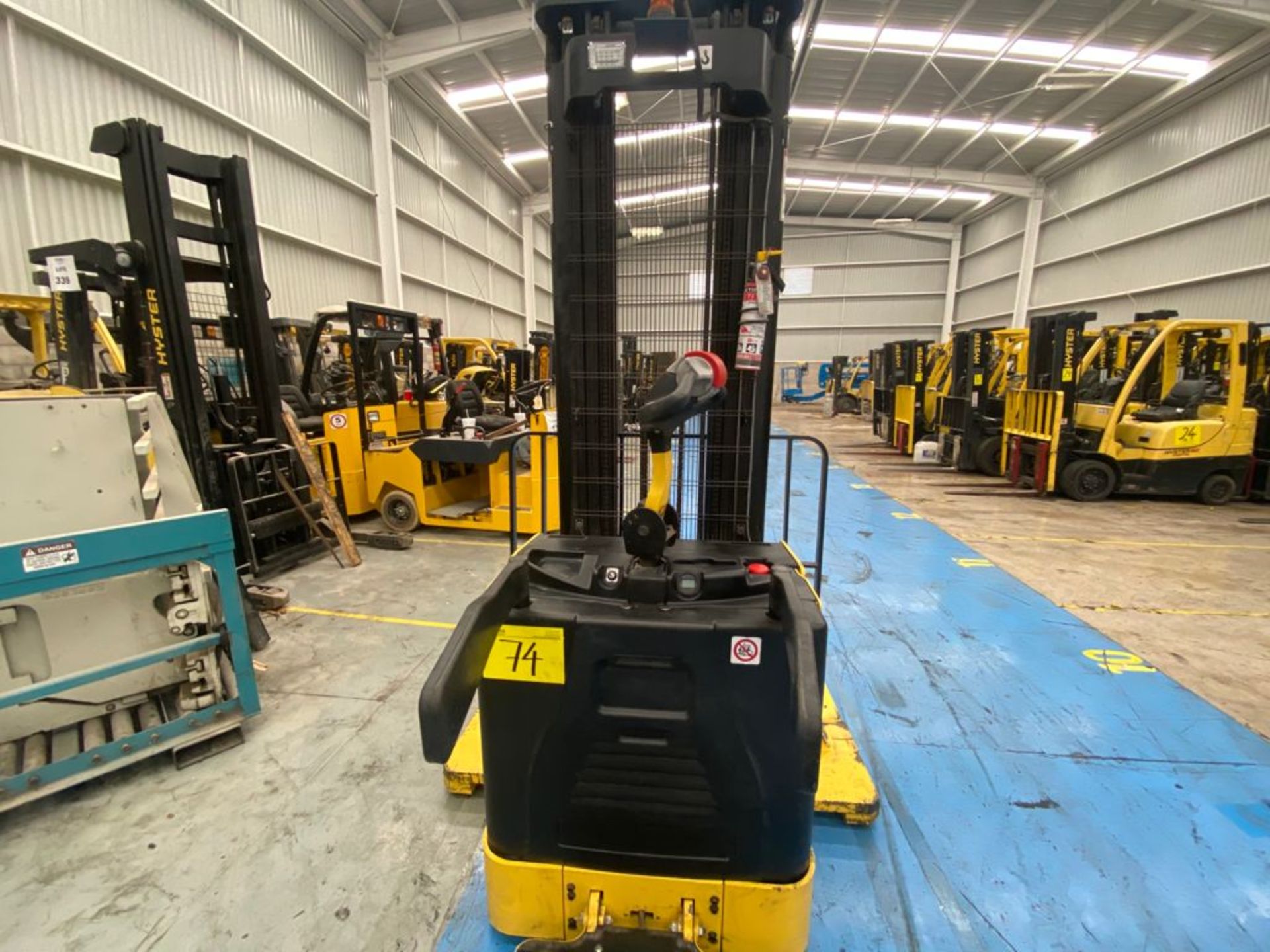 Hyster Electric Platform High Lift Stacker Model S1.5S, SN C442T03146R, Year 2017, 1.5 tons capacity - Image 20 of 34