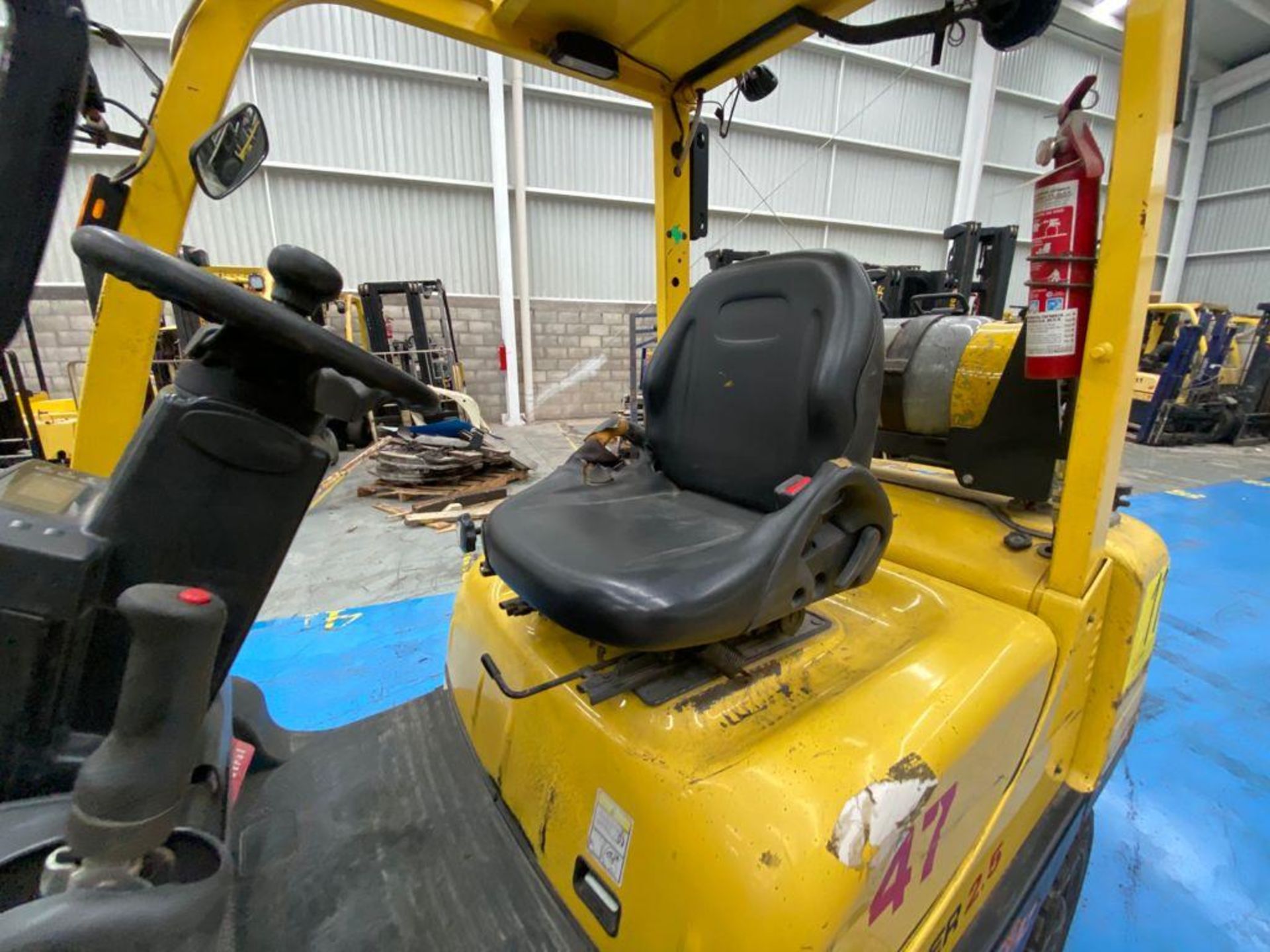 Hyster Forklift, Model H2.5XT, S/N D466R03286P, Year 2016, 5000 lb capacity - Image 16 of 42