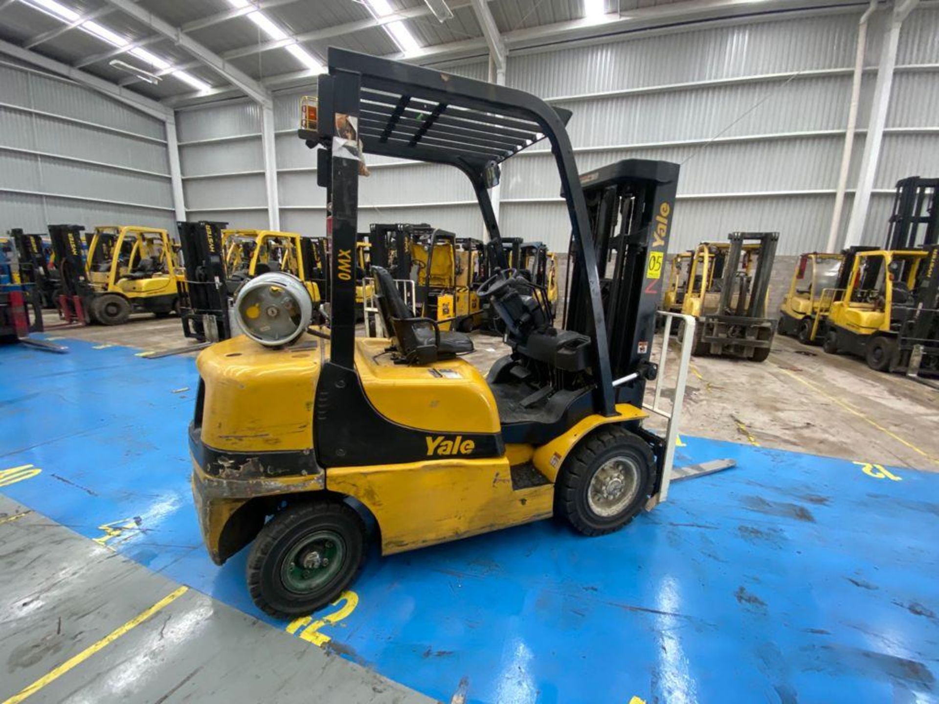 Yale Forklift, Model GP050MX, S/N A390V07349S, Year 2018, 4800 lb capacity - Image 10 of 33