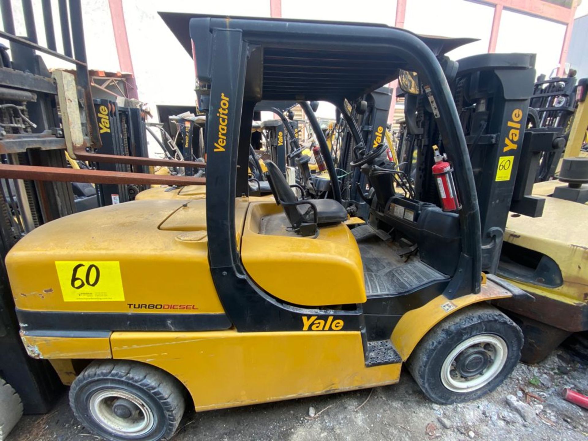 Yale Forklift, Model GDP120VXNHGE086, S/N K813V02007P, Year 2016, 11550 lb capacity - Image 12 of 39