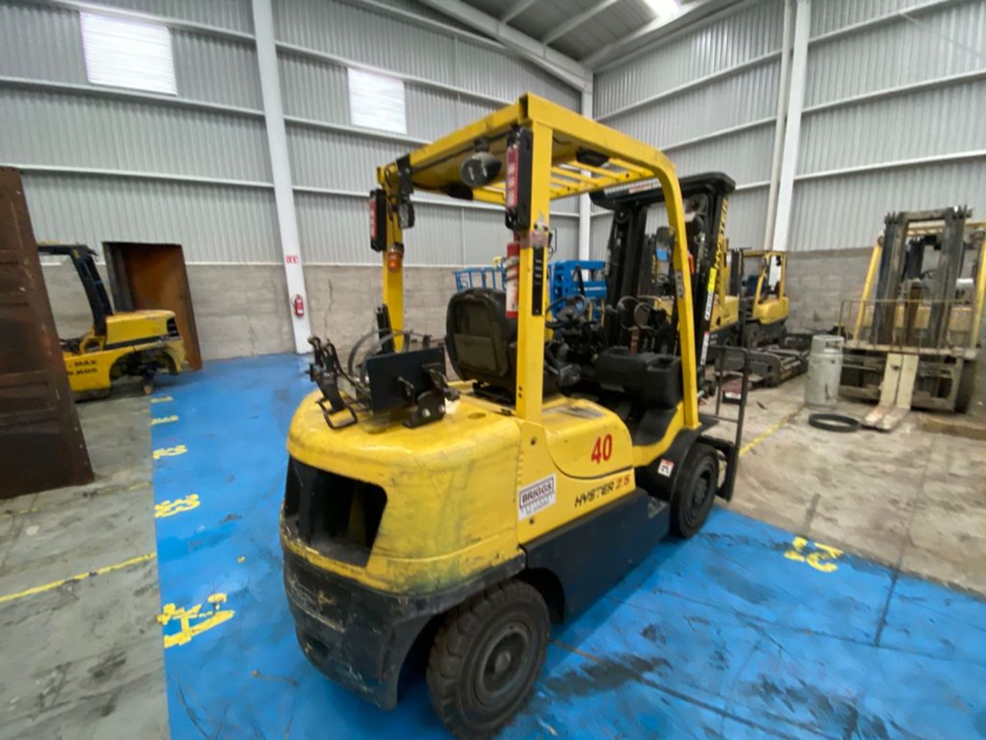 Hyster Forklift, Model H2.5XT, S/N D466R01902N, Year 2015, 5000 lb capacity - Image 19 of 44