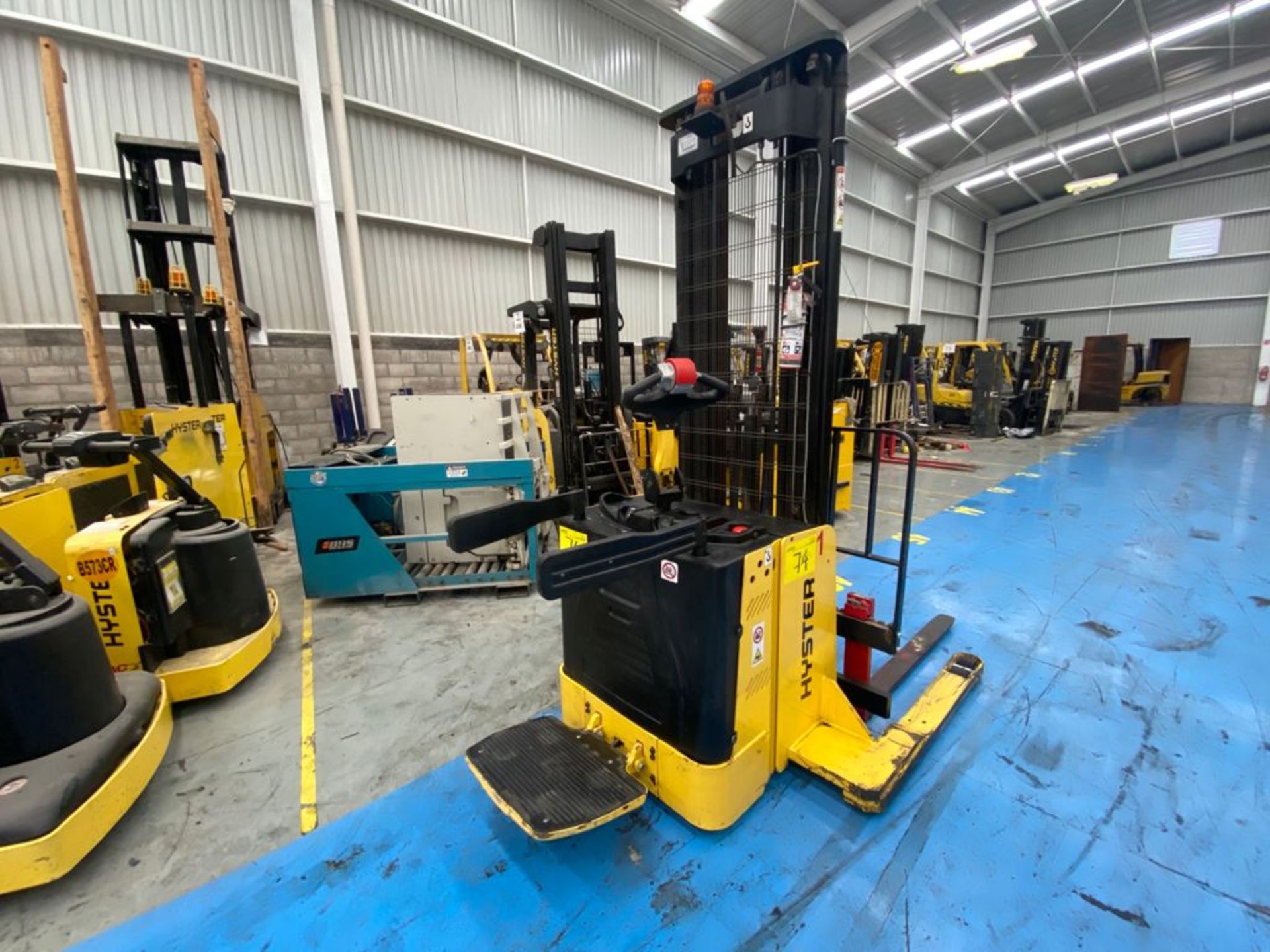 Hyster Electric Platform High Lift Stacker Model S1.5S, SN C442T03146R, Year 2017, 1.5 tons capacity - Image 27 of 34