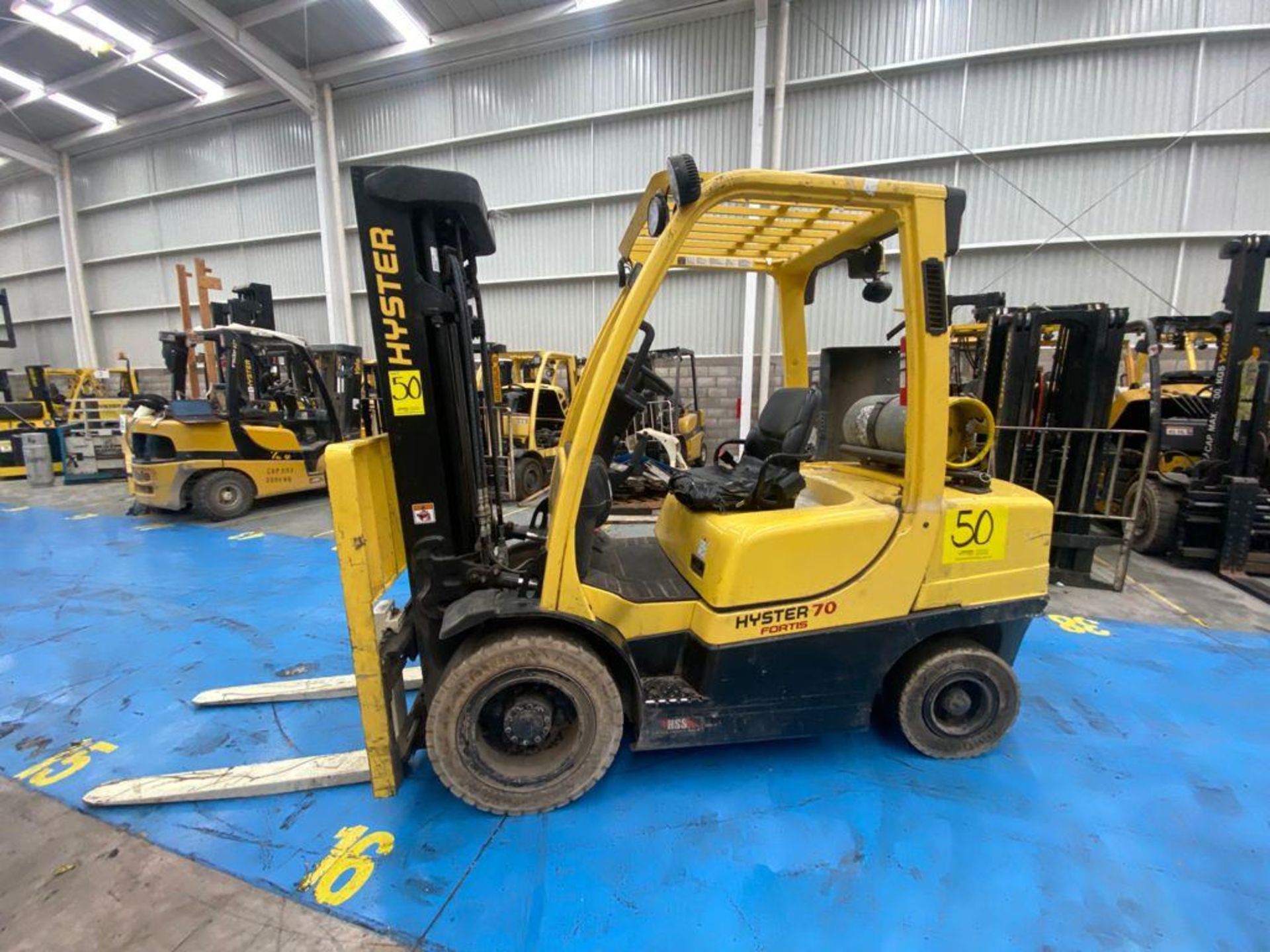 Hyster Forklift, Model H70FT, S/N P177V05815P, Year 2016, 6750 lb capacity - Image 14 of 40