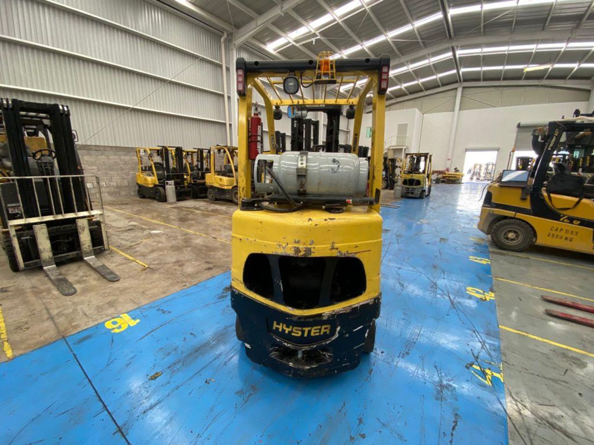 Hyster Forklift, Model S60FT, S/N H187V06608P, Year 2016, 5700 lb capacity - Image 10 of 42