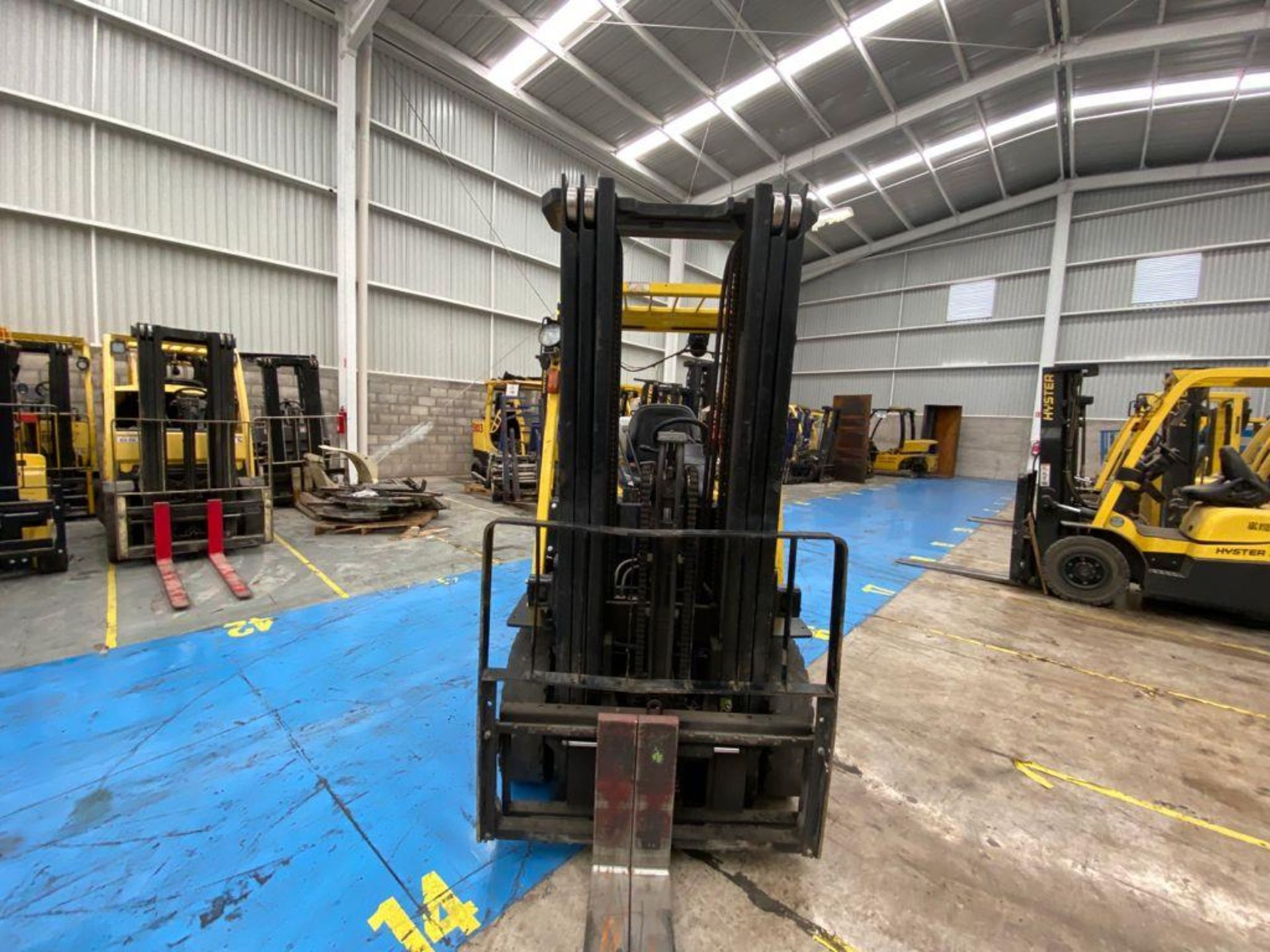 Hyster Forklift, Model H2.5XT, S/N D466R03287P, Year 2016, 5000 lb capacity - Image 3 of 48