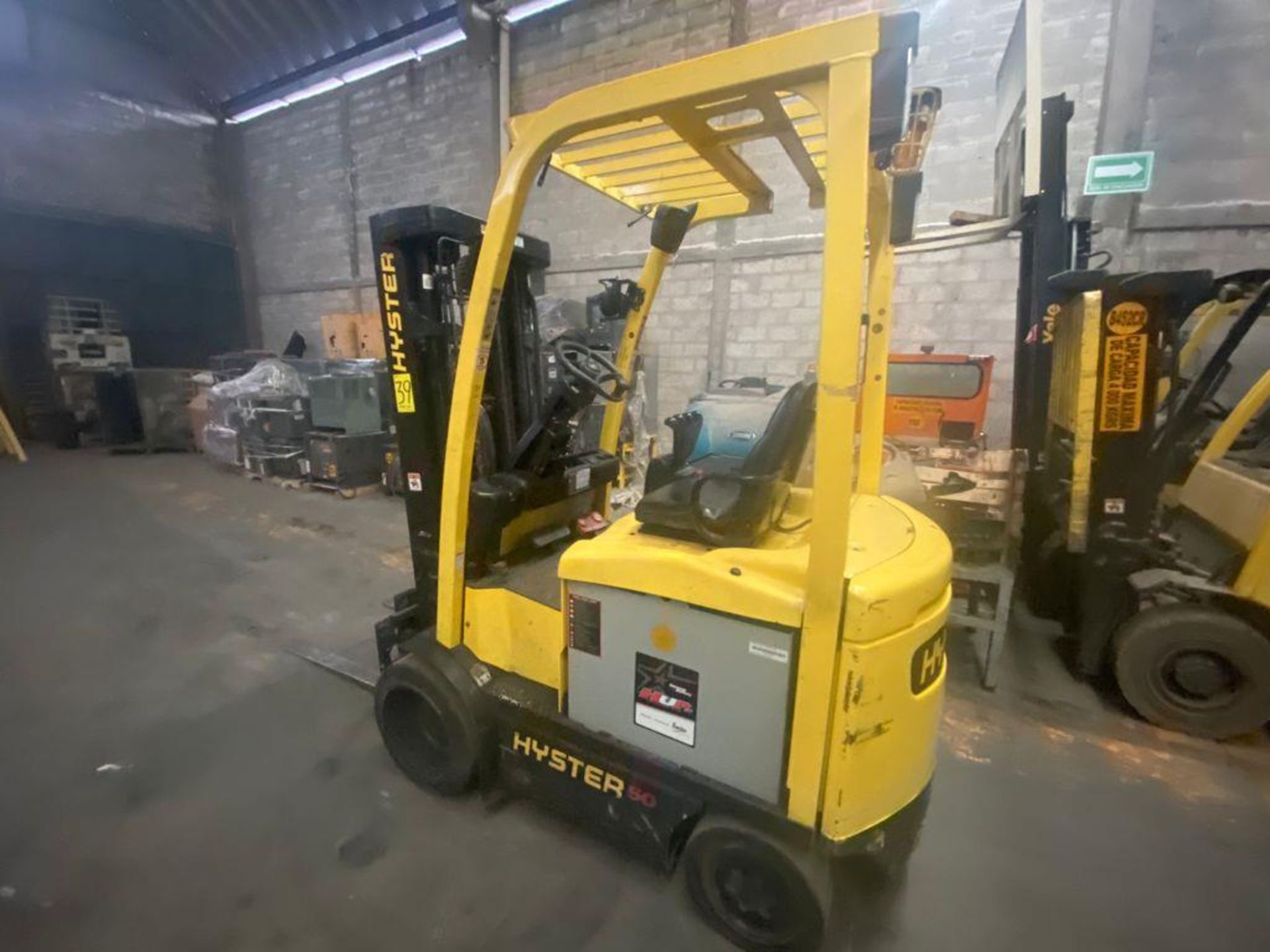 Hyster Electric Forklift, Model E50XN, S/N A268N20228P, Year 2016, 4700 lb capacity - Image 29 of 30