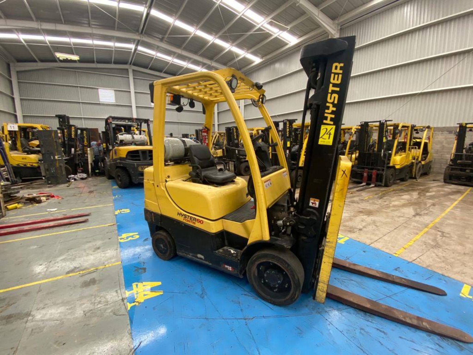 Hyster Forklift, Model S60FT, S/N H187V08134R, Year 2017, 5750 lb capacity - Image 16 of 40