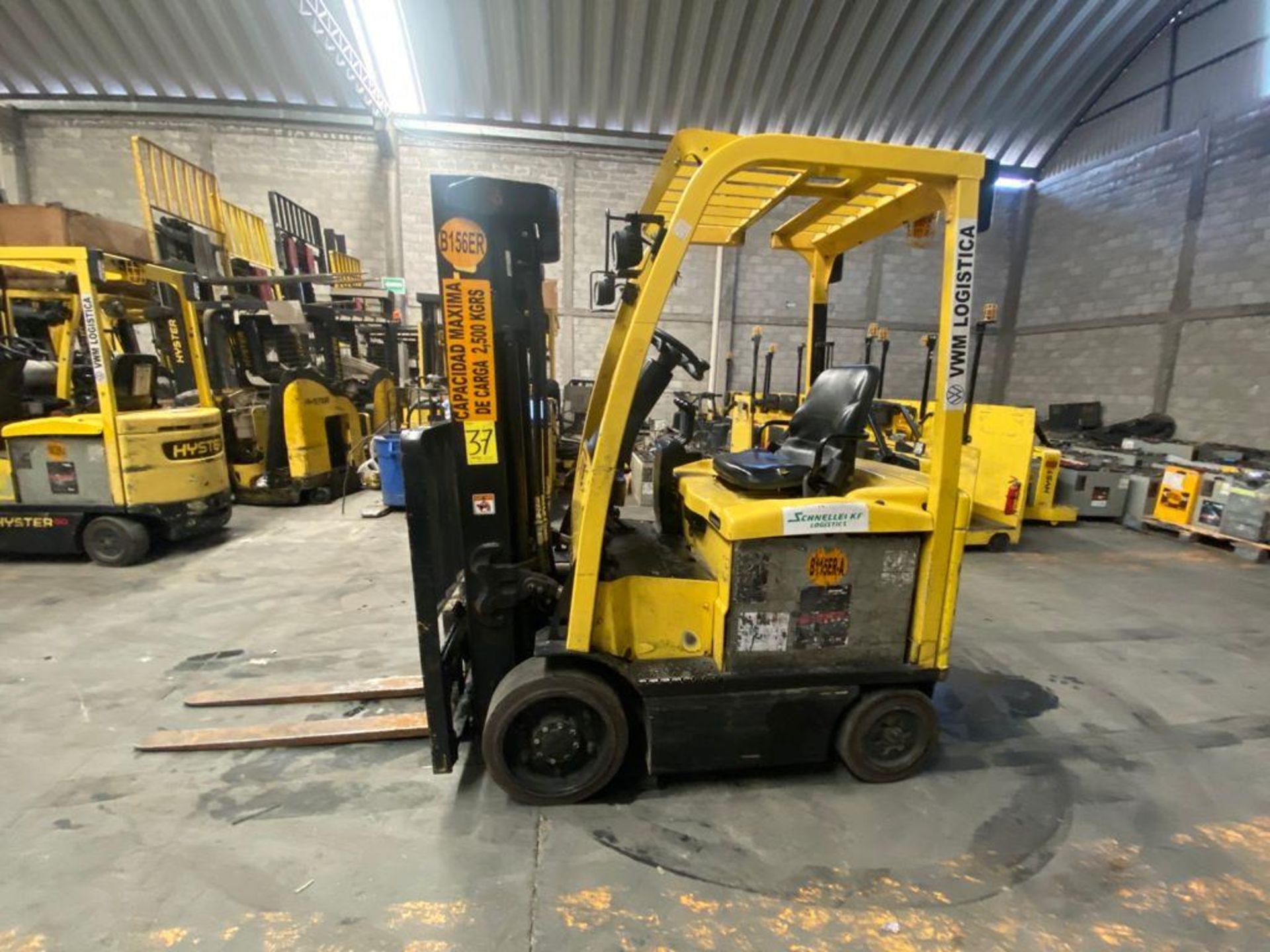 Hyster Electric Forklift, Model E50XN, S/N A268N20389P, Year 2016, 4700 lb capacity - Image 2 of 33