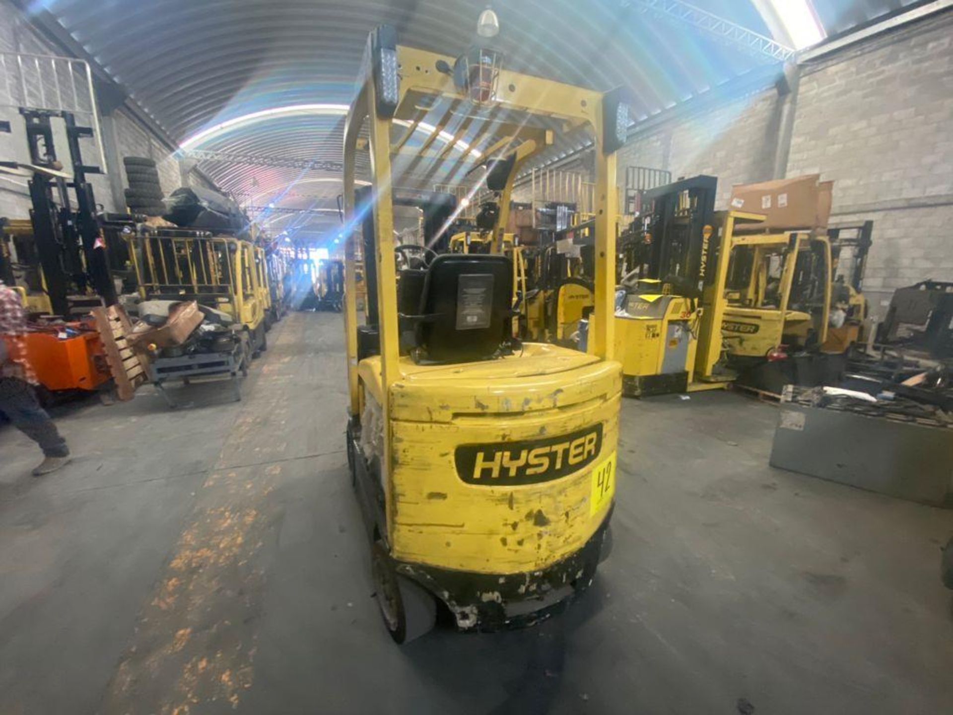 Hyster Electric Forklift, Model E50XN, S/N A268N20432P, Year 2016, 4700 lb capacity - Image 17 of 43