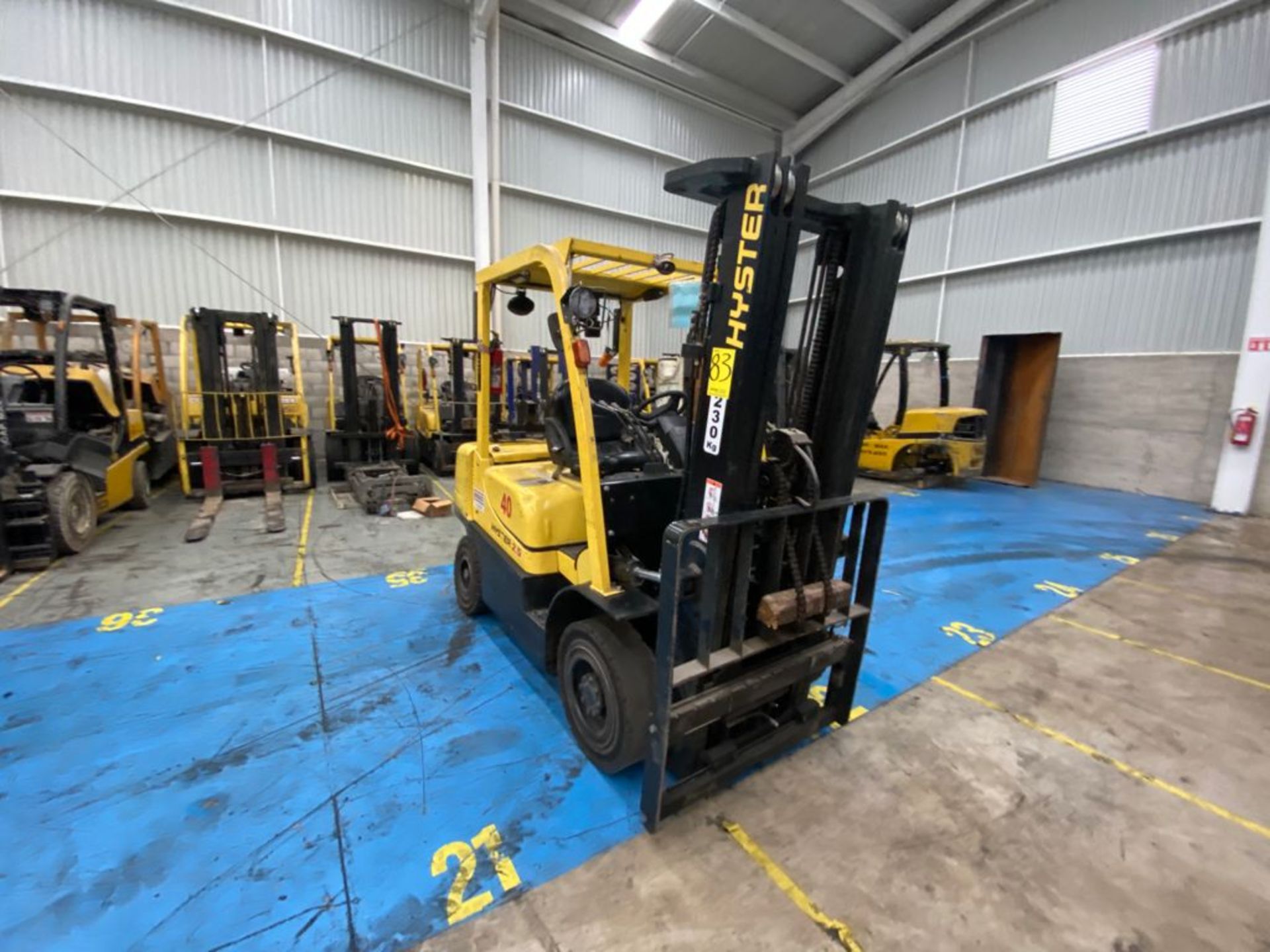 Hyster Forklift, Model H2.5XT, S/N D466R01902N, Year 2015, 5000 lb capacity - Image 7 of 44