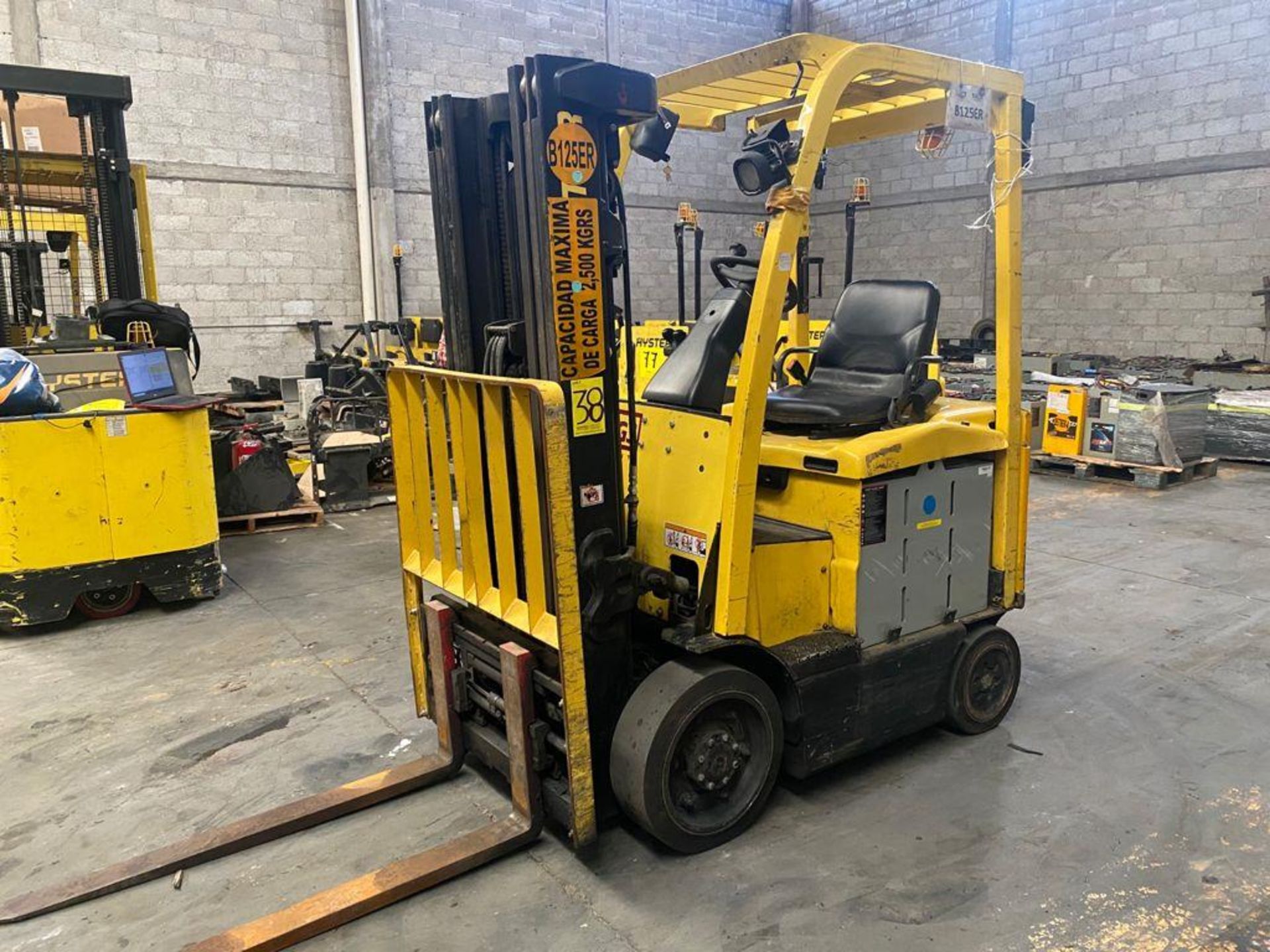 Hyster Forklift, Model E50XN, S/N A268N20320P, Year 2016, 4700 lb capacity - Image 30 of 32