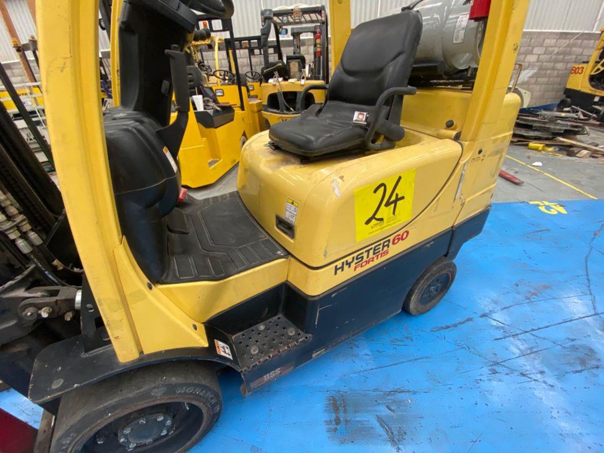 Hyster Forklift, Model S60FT, S/N H187V08134R, Year 2017, 5750 lb capacity - Image 25 of 40