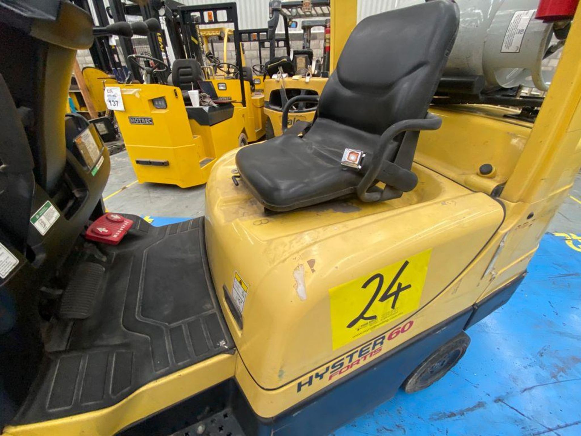 Hyster Forklift, Model S60FT, S/N H187V08134R, Year 2017, 5750 lb capacity - Image 22 of 40