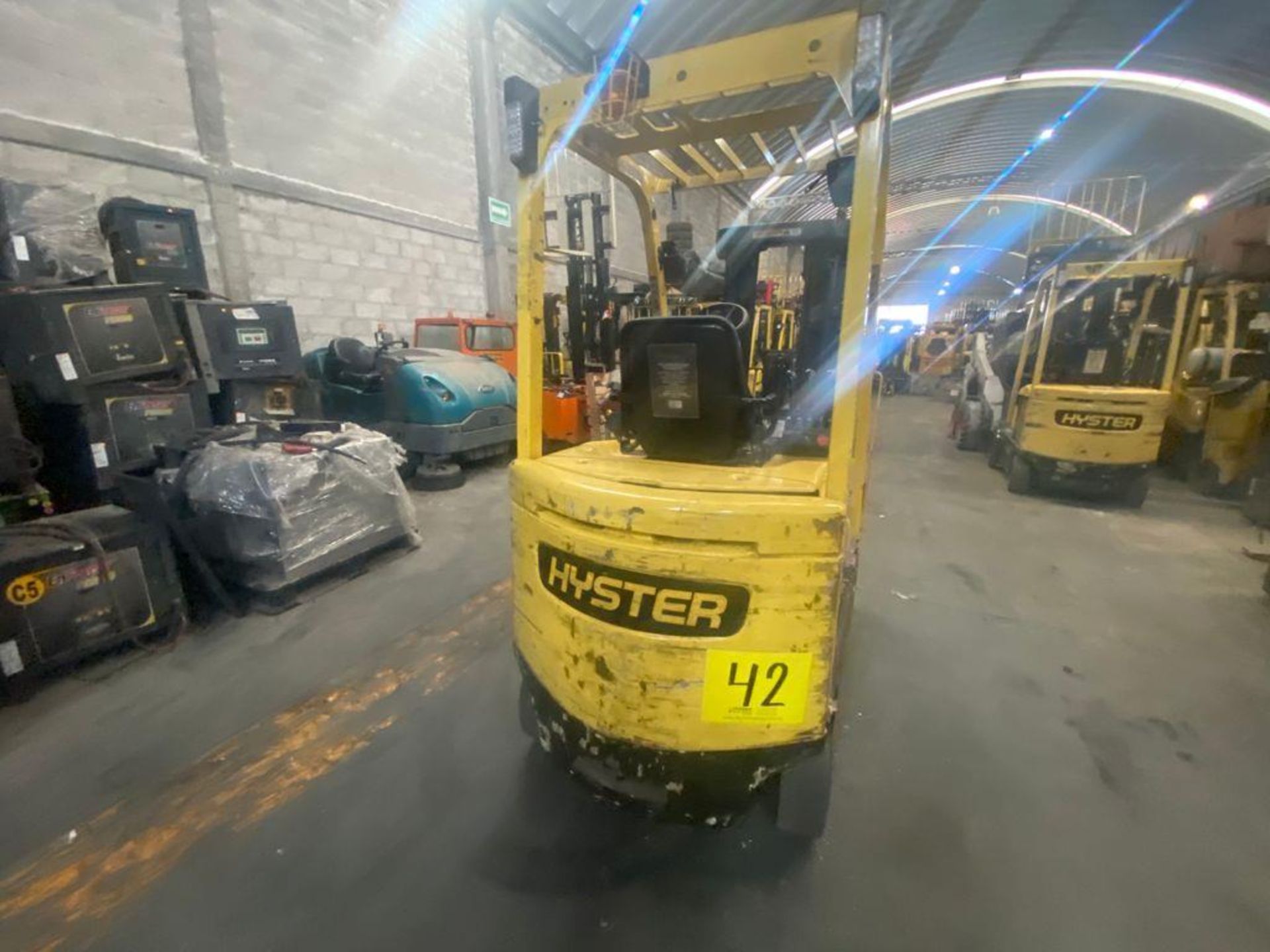 Hyster Electric Forklift, Model E50XN, S/N A268N20432P, Year 2016, 4700 lb capacity - Image 15 of 43