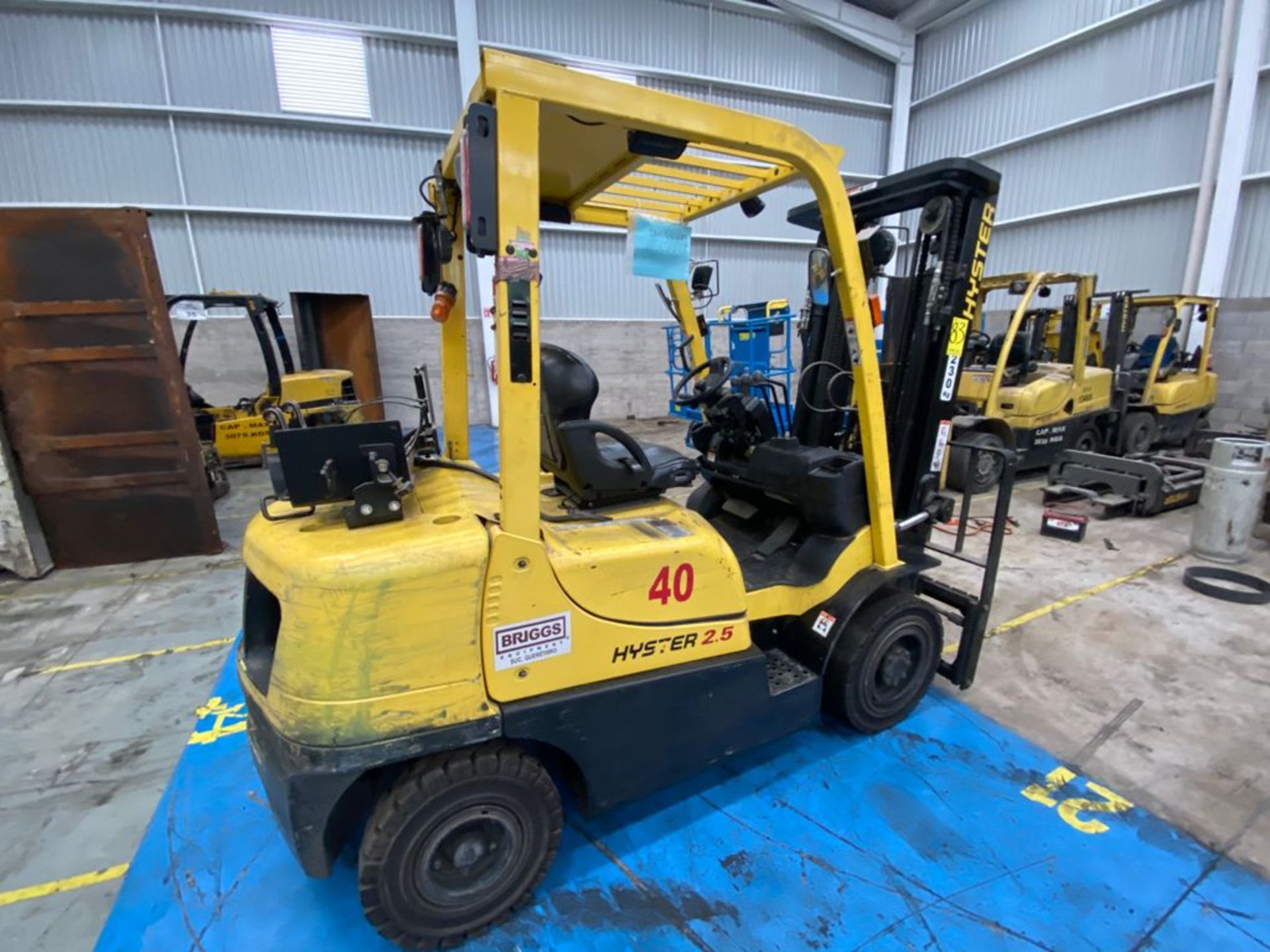 Hyster Forklift, Model H2.5XT, S/N D466R01902N, Year 2015, 5000 lb capacity - Image 20 of 44