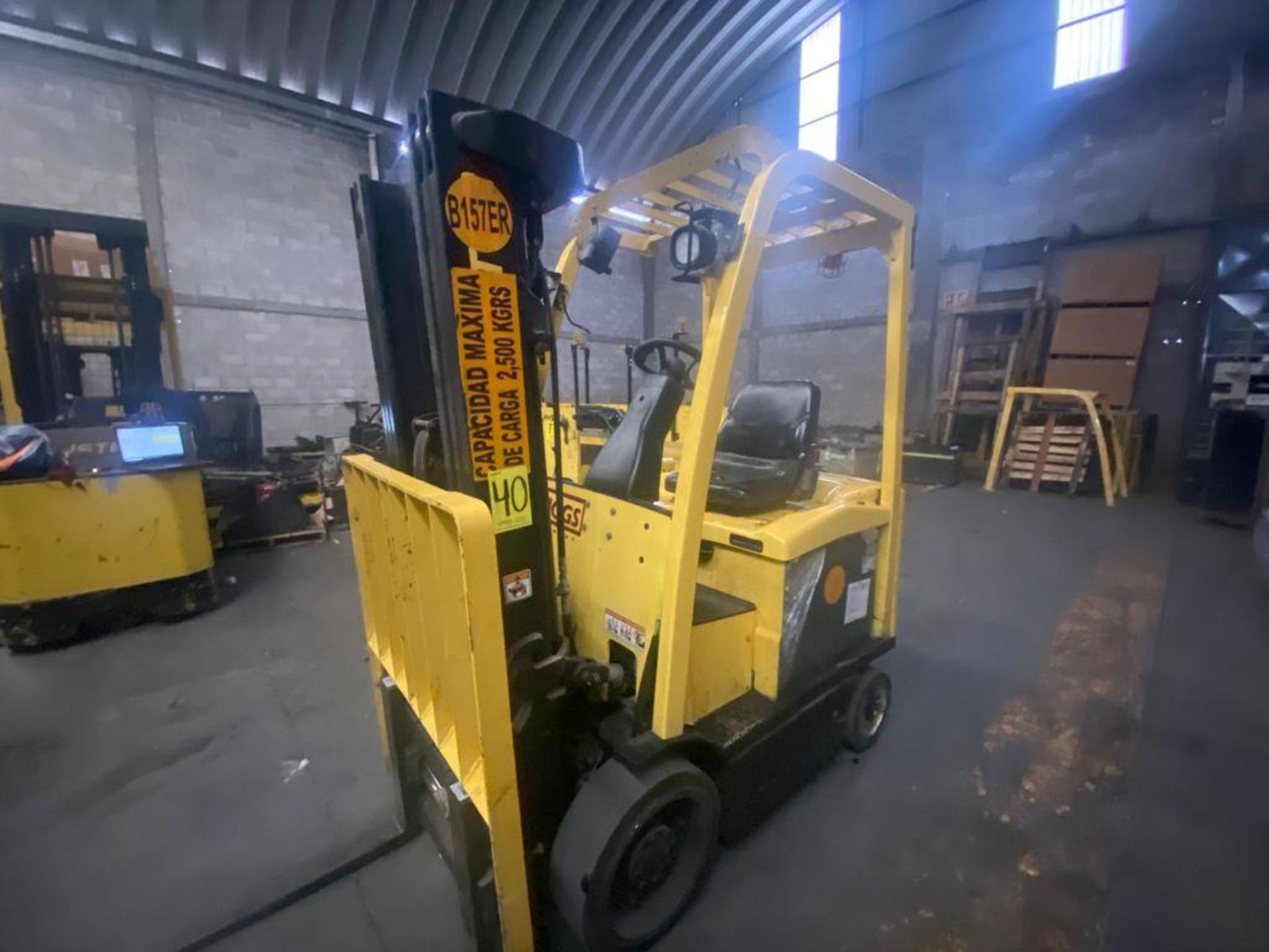 Hyster Electric Forklift, Model E50XN, S/N A268N20402P, Year 2016, 4700 lb capacity - Image 29 of 30