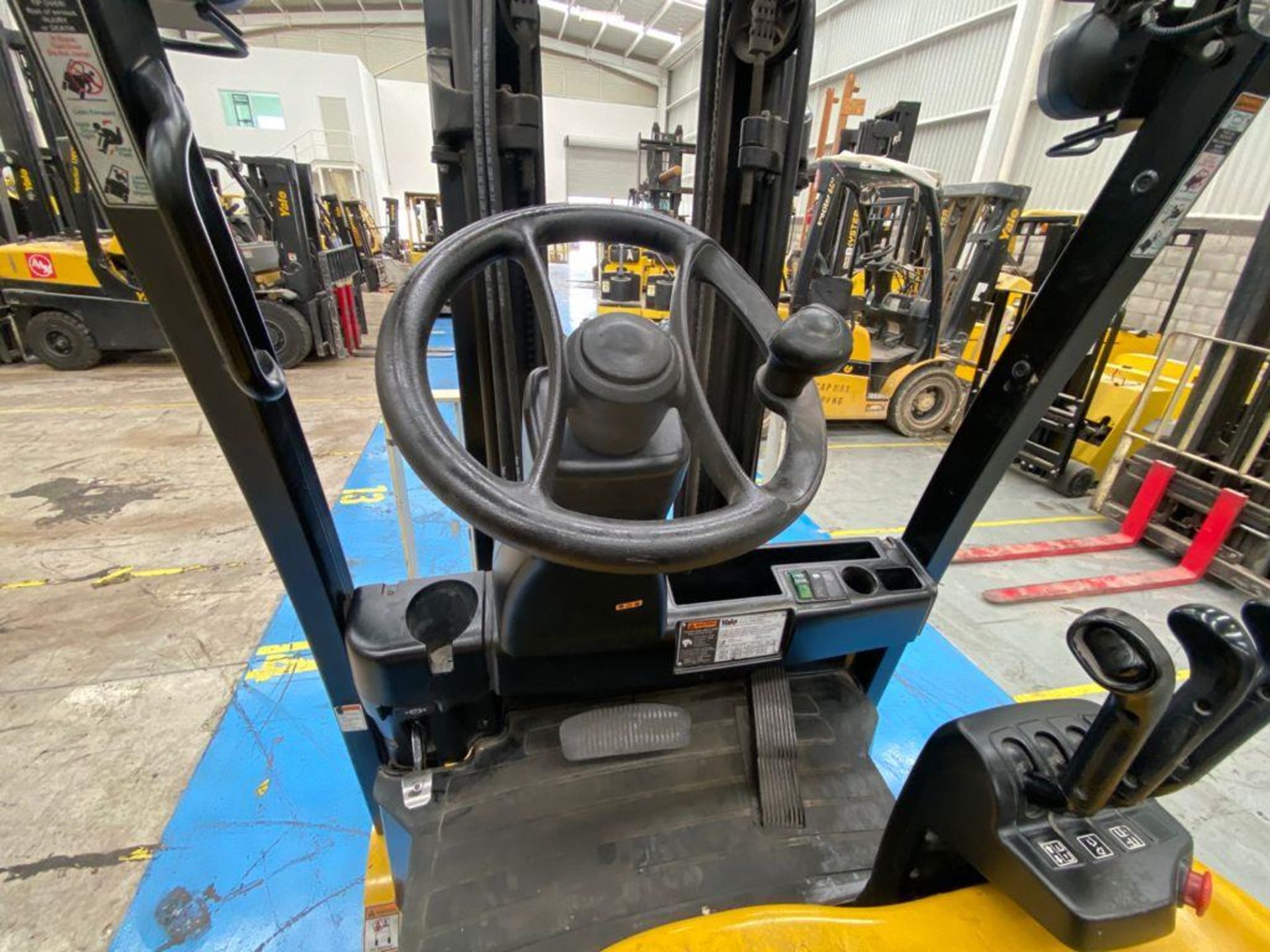 Yale Electric Forklift, Model ERC060VGN36TE088, S/N A968N17883R, Year 2017, 5800 lb capacity - Image 23 of 41