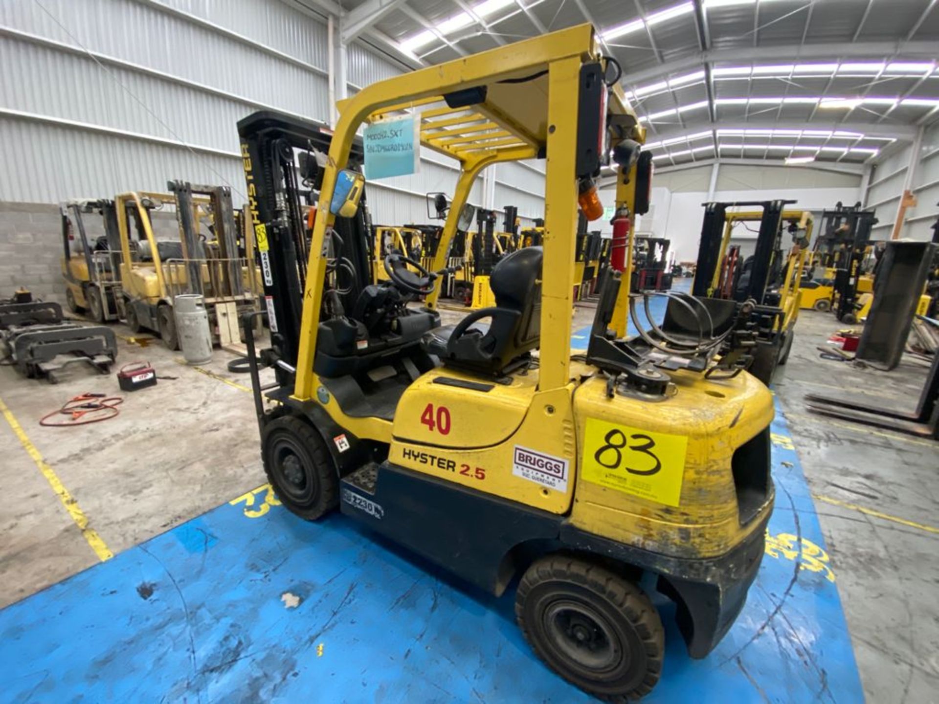 Hyster Forklift, Model H2.5XT, S/N D466R01902N, Year 2015, 5000 lb capacity - Image 18 of 44