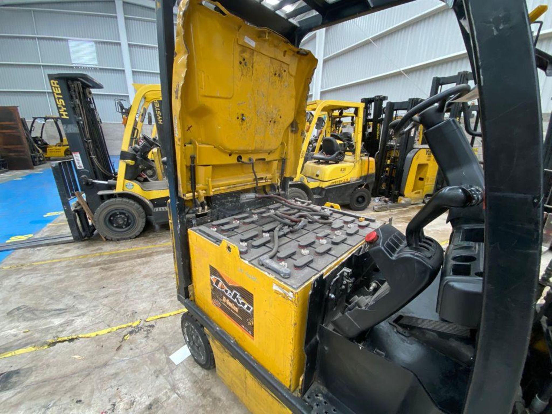 Yale Electric Forklift, Model ERC060VGN36TE088, S/N A968N17882R, Year 2017, 5800 lb capacity - Image 41 of 44
