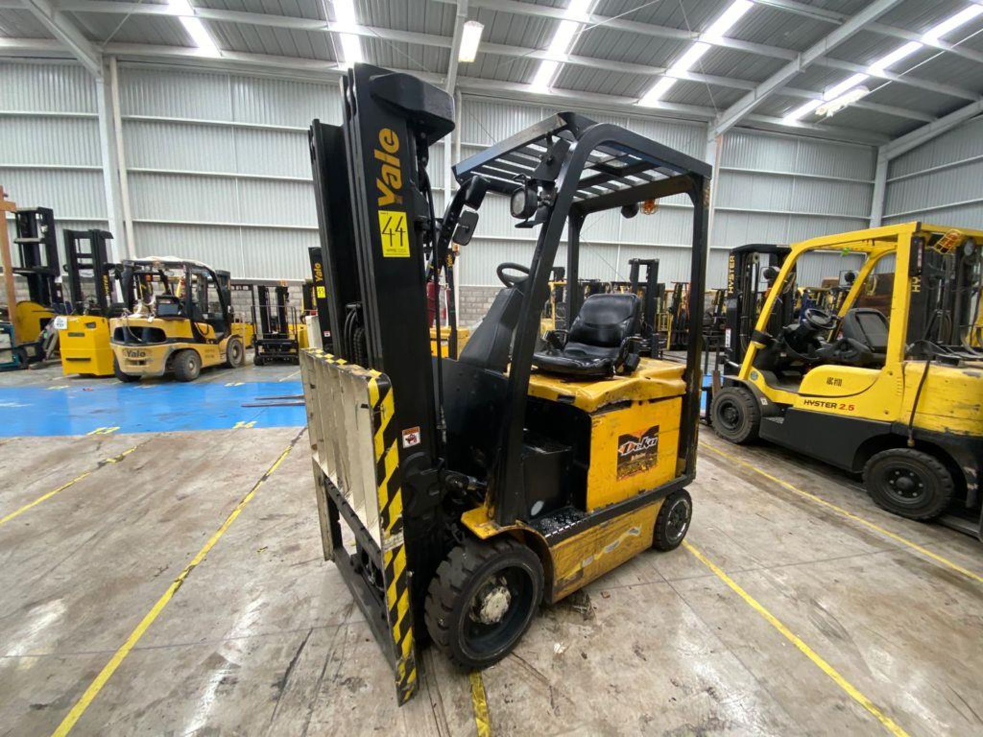 Yale Electric Forklift, Model ERC060VGN36TE088, S/N A968N17882R, Year 2017, 5800 lb capacity - Image 13 of 44