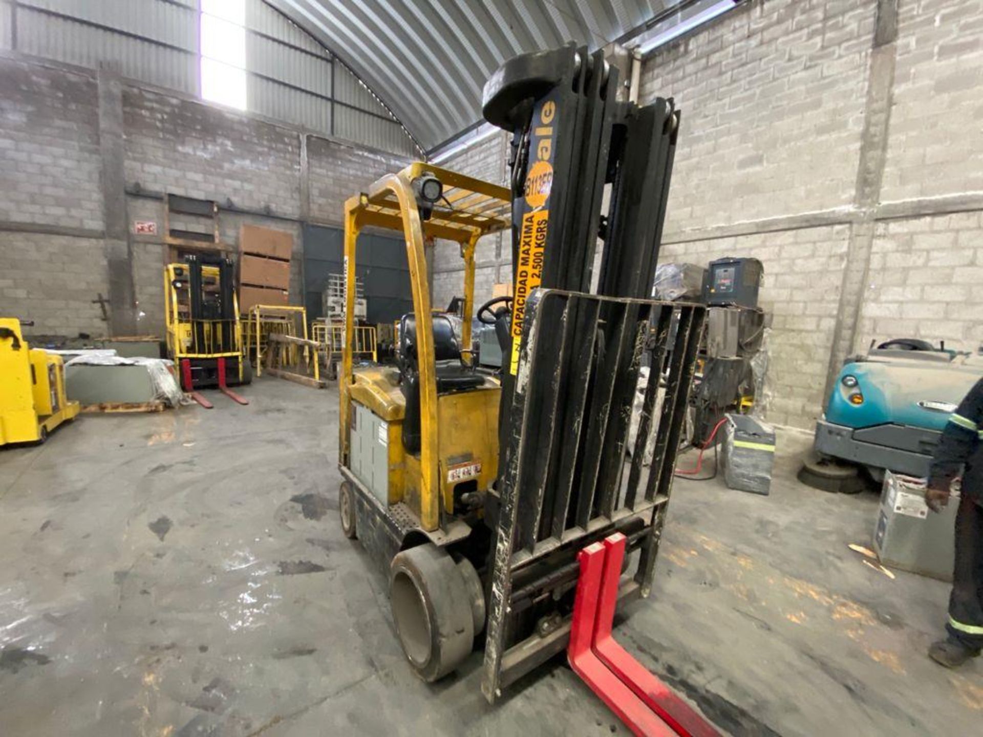 Hyster Electric Forklift, Model E50XN, S/N A268N20454P, Year 2016, 4750 lb capacity - Image 9 of 31