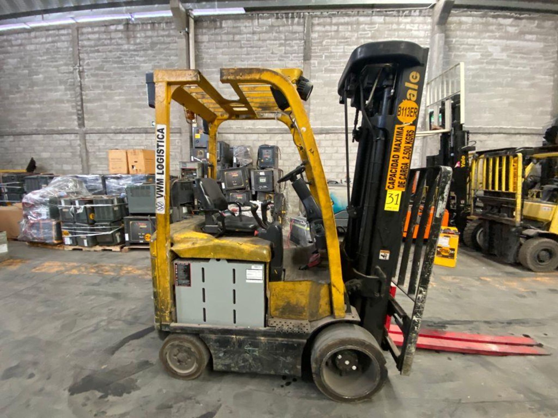 Hyster Electric Forklift, Model E50XN, S/N A268N20454P, Year 2016, 4750 lb capacity - Image 11 of 31