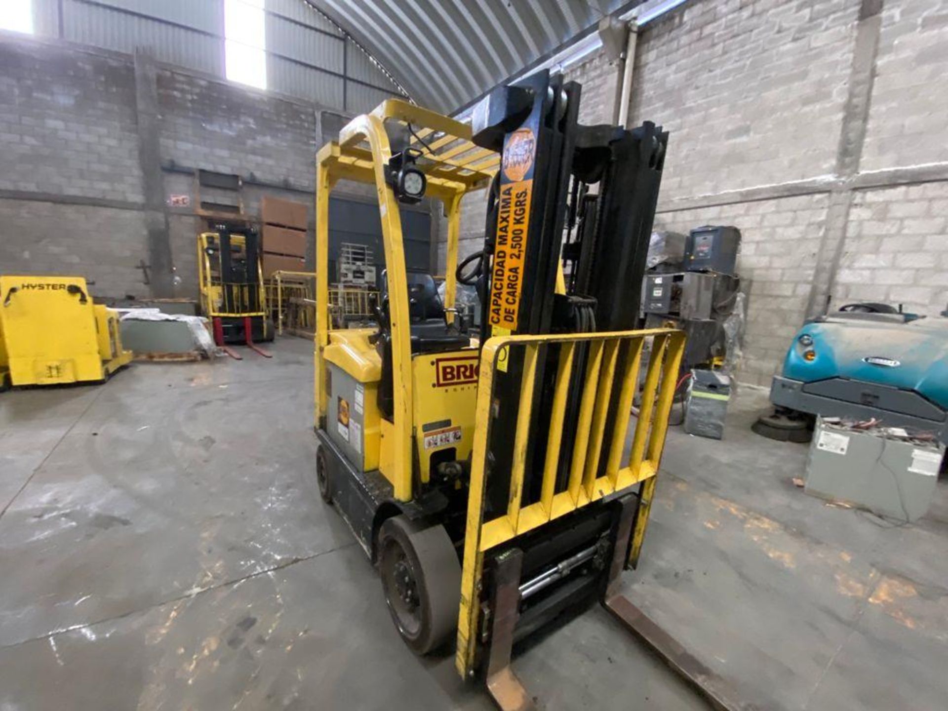 Hyster Electric Forklift, Model E50XN, S/N A268N20431P, Year 2016, 4700 lb capacity - Image 7 of 32