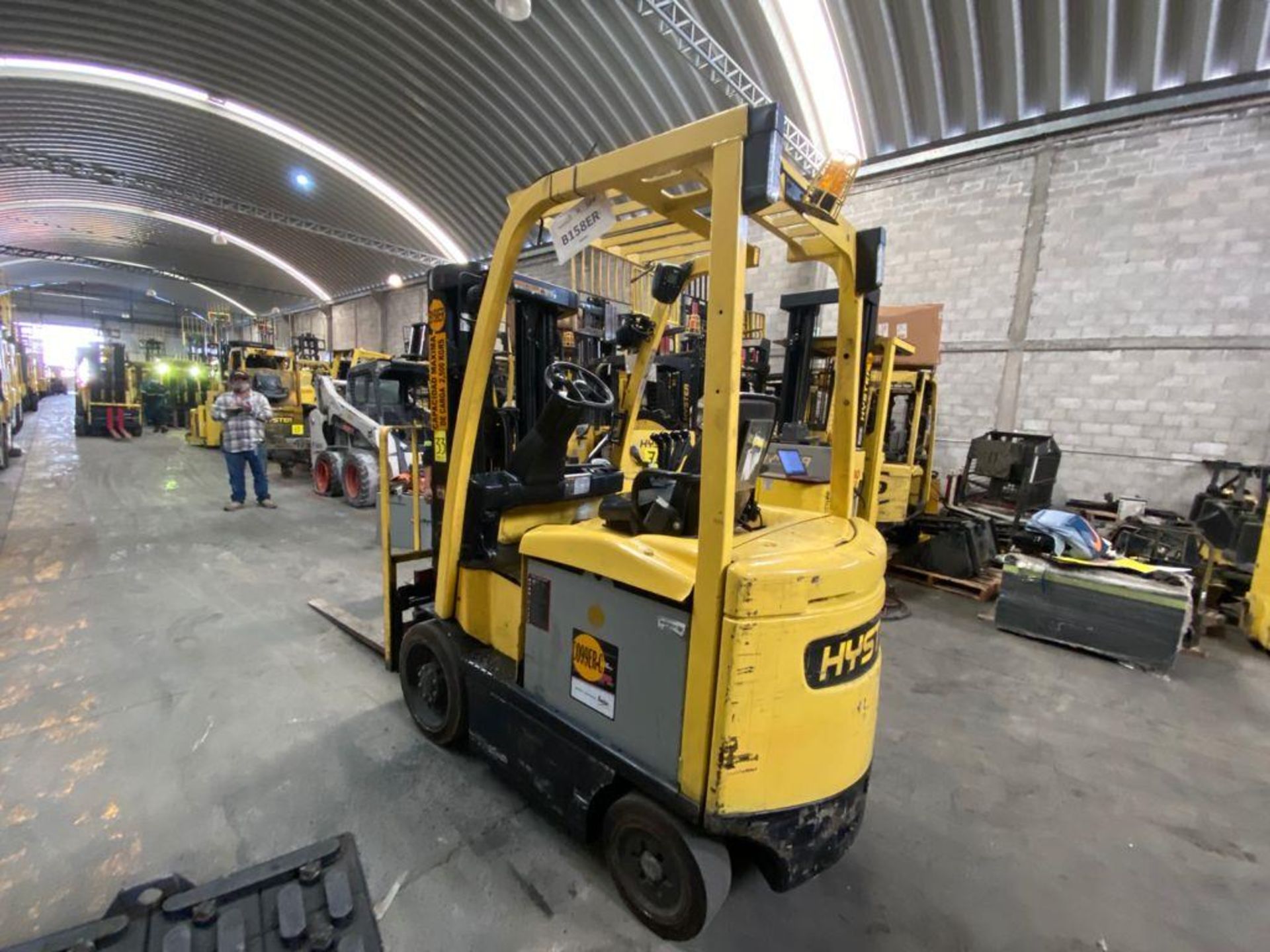 Hyster Electric Forklift, Model E50XN, S/N A268N20431P, Year 2016, 4700 lb capacity - Image 14 of 32