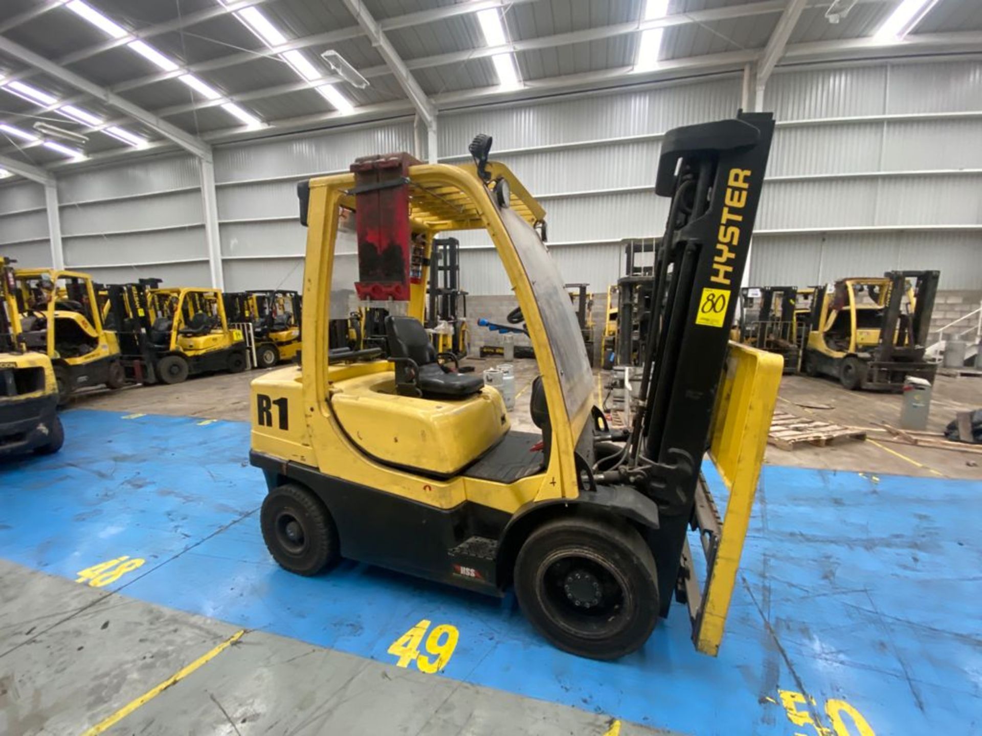 Hyster Fork Lift Model H60FT, S/N P177V06451P, Year 2016, 5750 lb capacity - Image 40 of 41