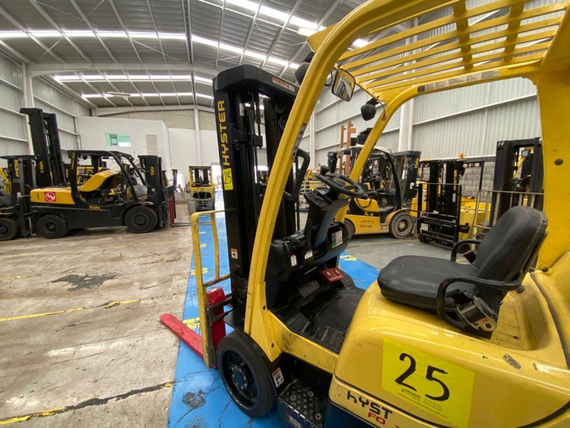 Hyster Forklift, Model S60FT, S/N H187V06608P, Year 2016, 5700 lb capacity - Image 40 of 42