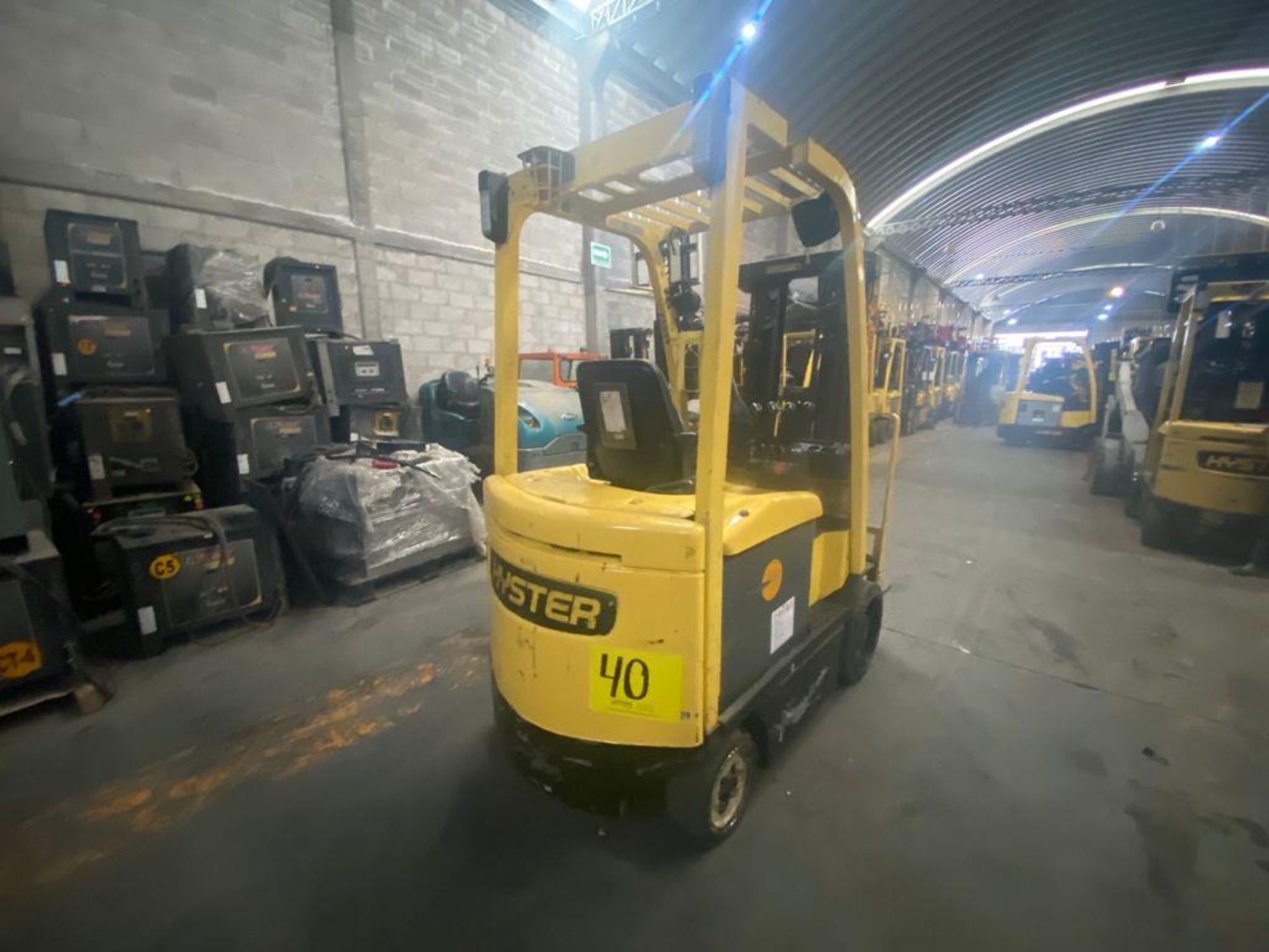 Hyster Electric Forklift, Model E50XN, S/N A268N20402P, Year 2016, 4700 lb capacity - Image 10 of 30