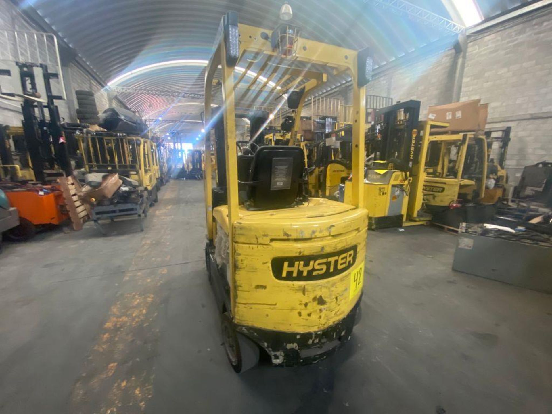 Hyster Electric Forklift, Model E50XN, S/N A268N20432P, Year 2016, 4700 lb capacity - Image 18 of 43