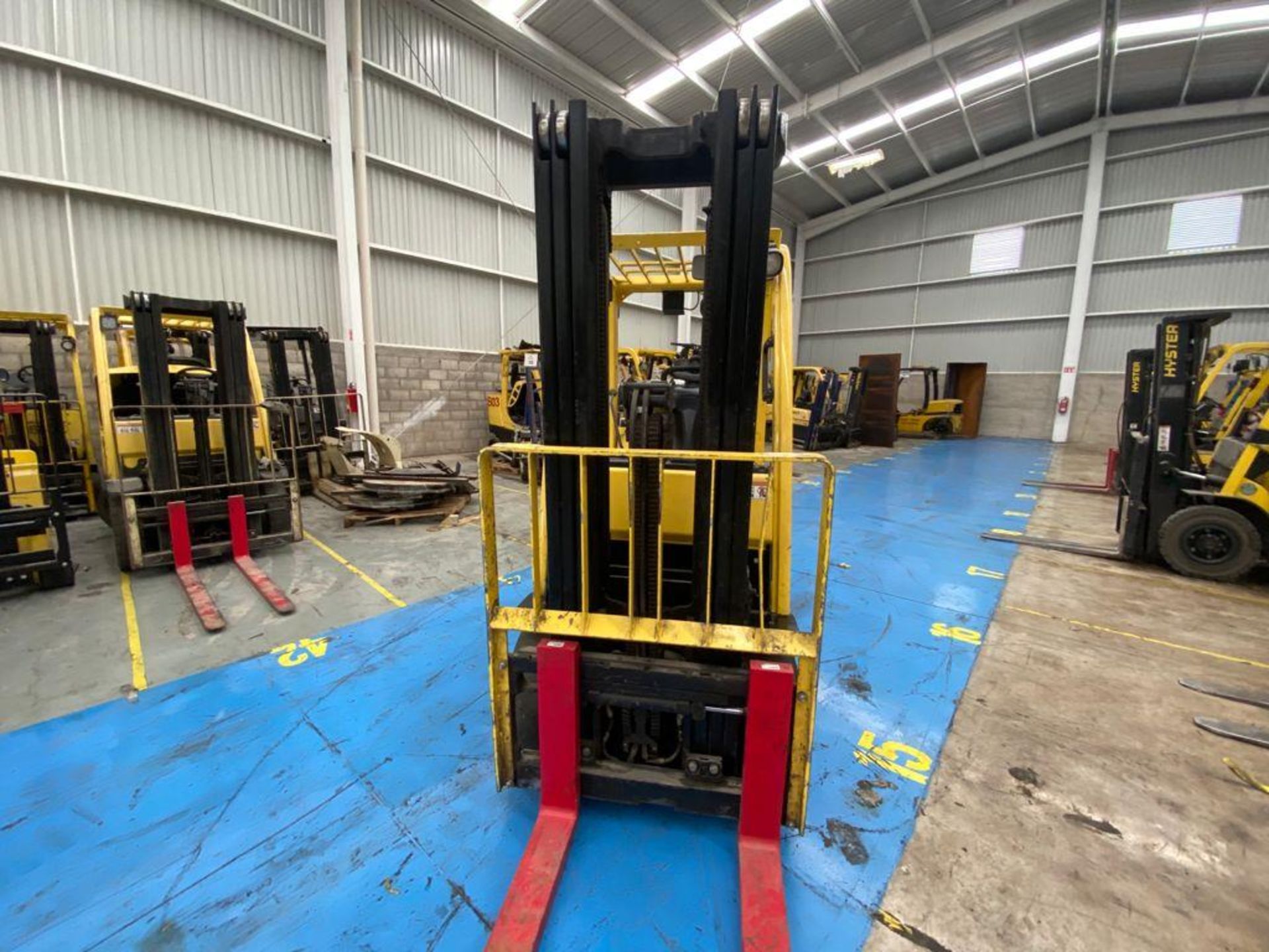 Hyster Forklift, Model S60FT, S/N H187V06608P, Year 2016, 5700 lb capacity - Image 3 of 42