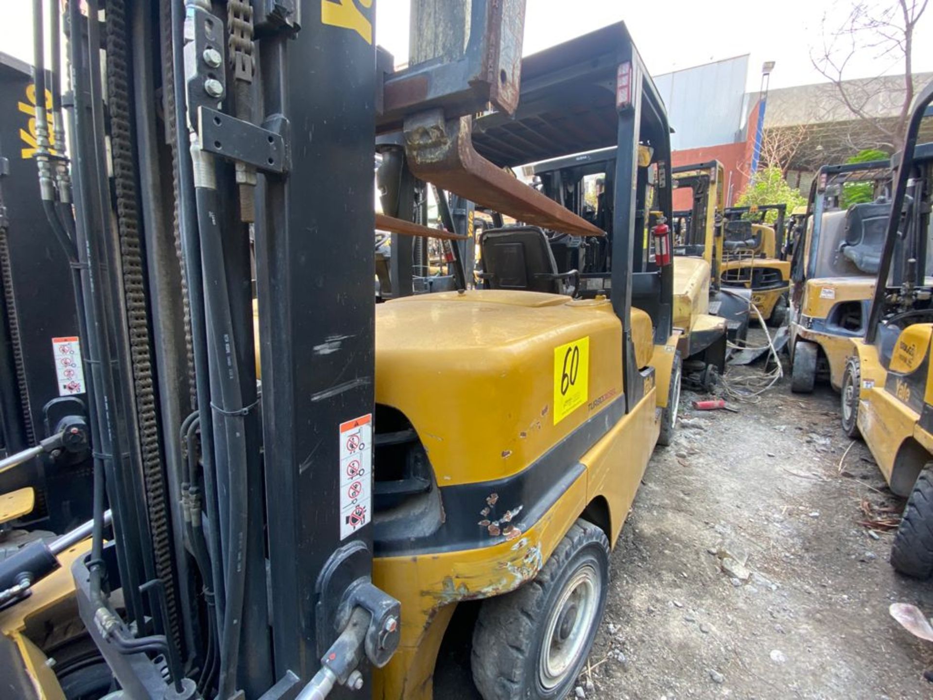 Yale Forklift, Model GDP120VXNHGE086, S/N K813V02007P, Year 2016, 11550 lb capacity - Image 38 of 39