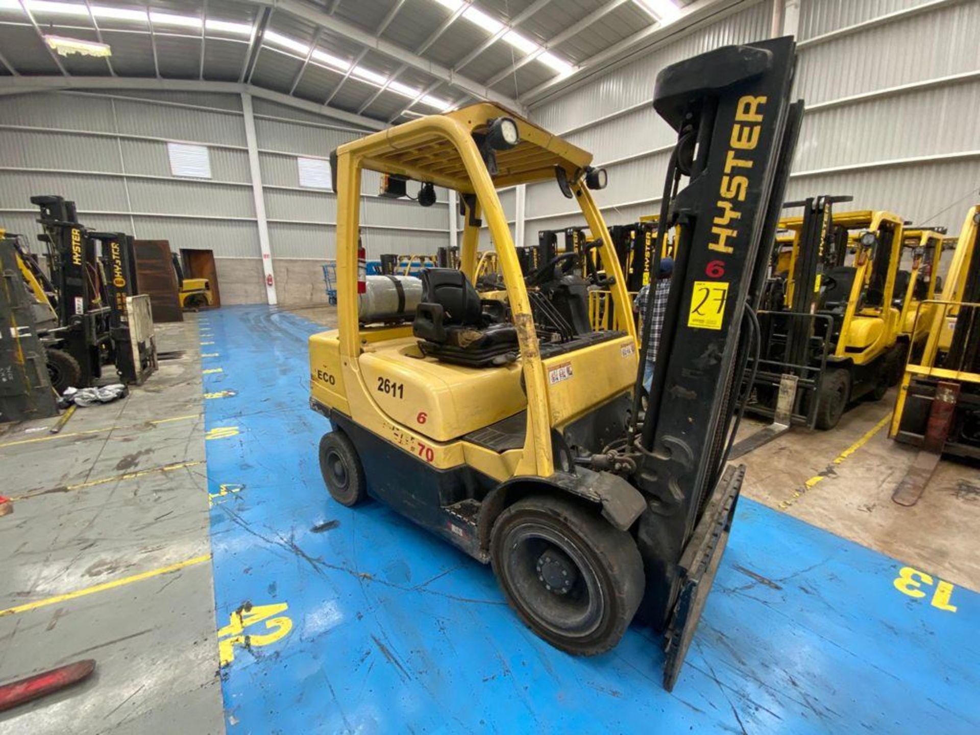 Hyster Forklift, Model H60FT, S/N P177V03468N, Yaer 2015, 5750 lb capacity - Image 40 of 42