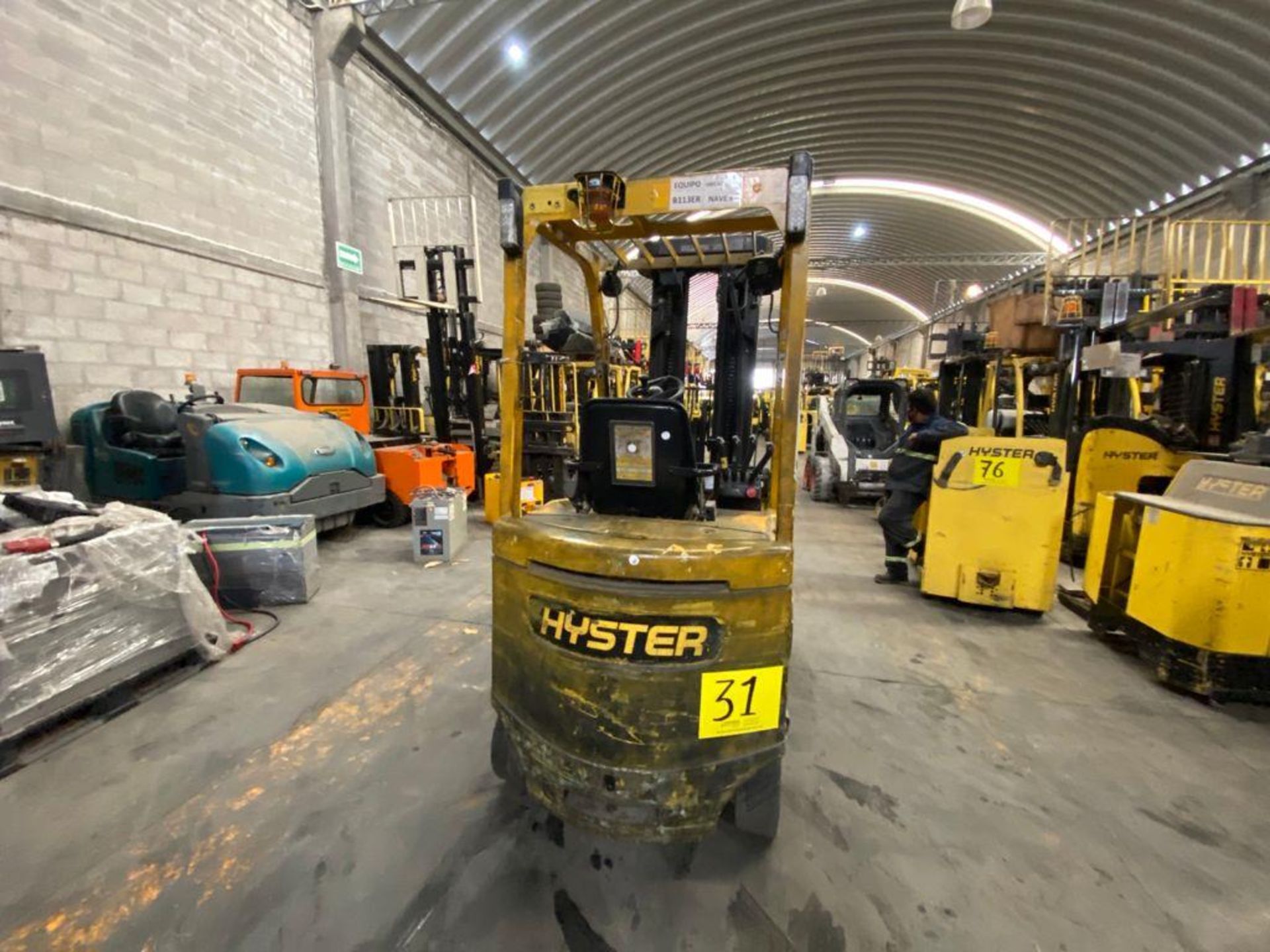 Hyster Electric Forklift, Model E50XN, S/N A268N20454P, Year 2016, 4750 lb capacity - Image 13 of 31