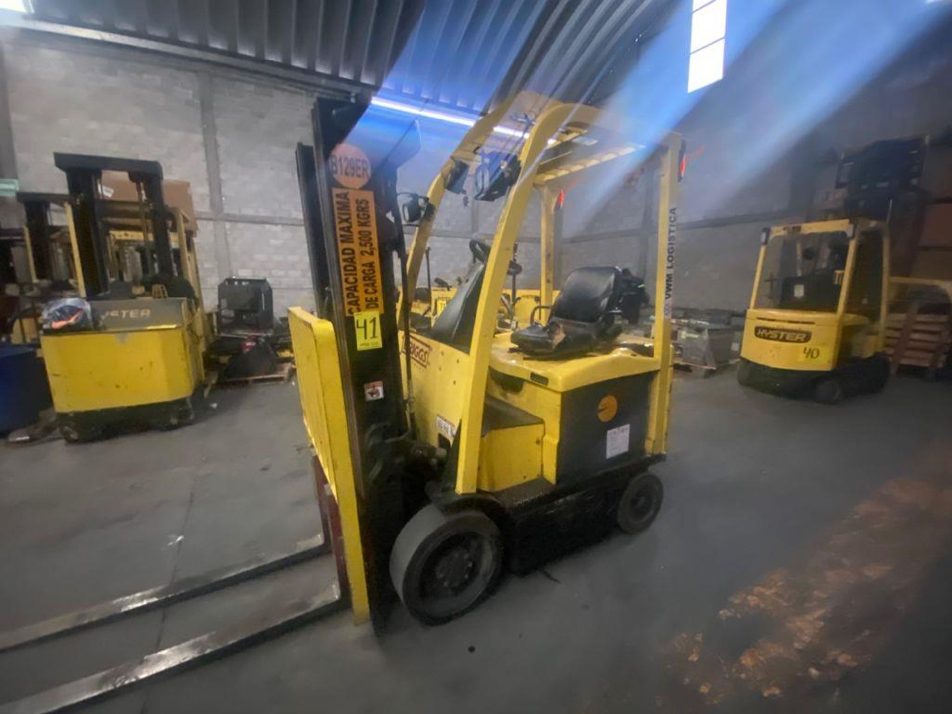 Hyster Electric Forklift, Model E50XN, S/N A268N20328P, Year 2016, 4700 lb capacity - Image 2 of 40