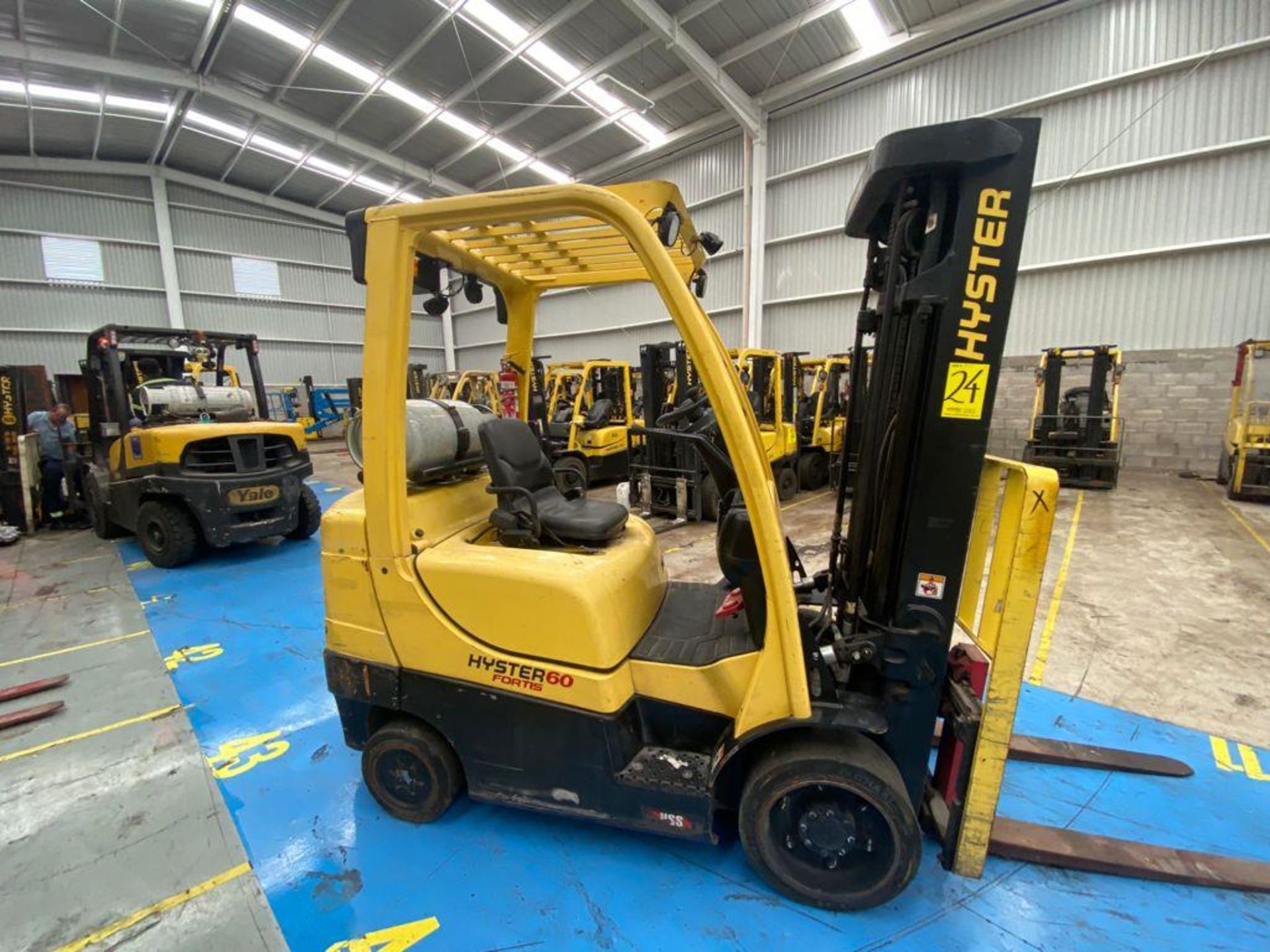 Hyster Forklift, Model S60FT, S/N H187V08134R, Year 2017, 5750 lb capacity - Image 8 of 40