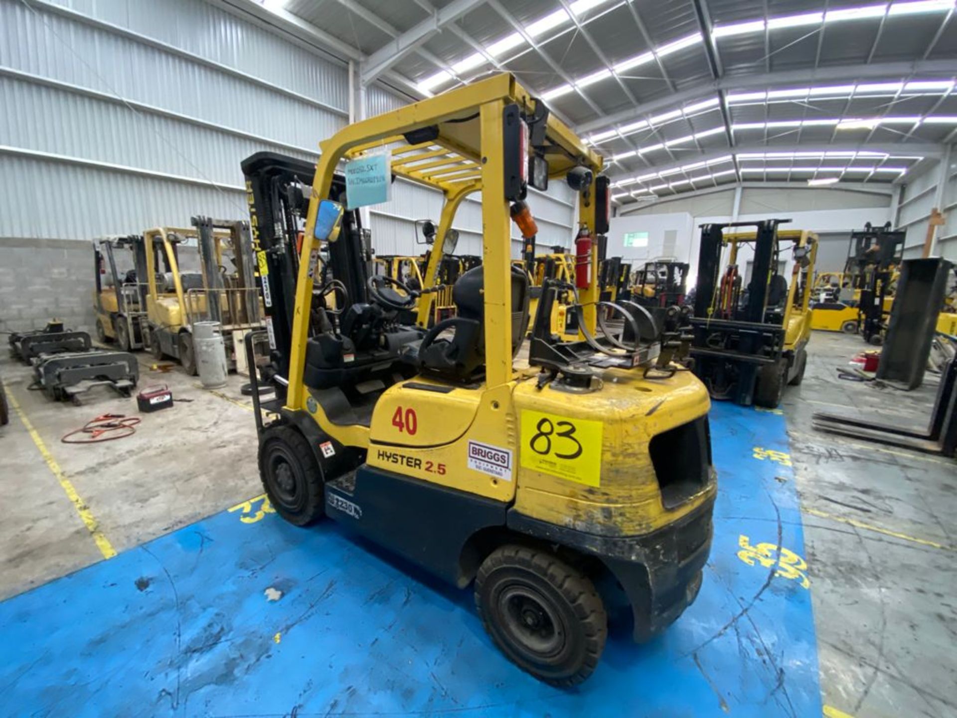 Hyster Forklift, Model H2.5XT, S/N D466R01902N, Year 2015, 5000 lb capacity - Image 15 of 44