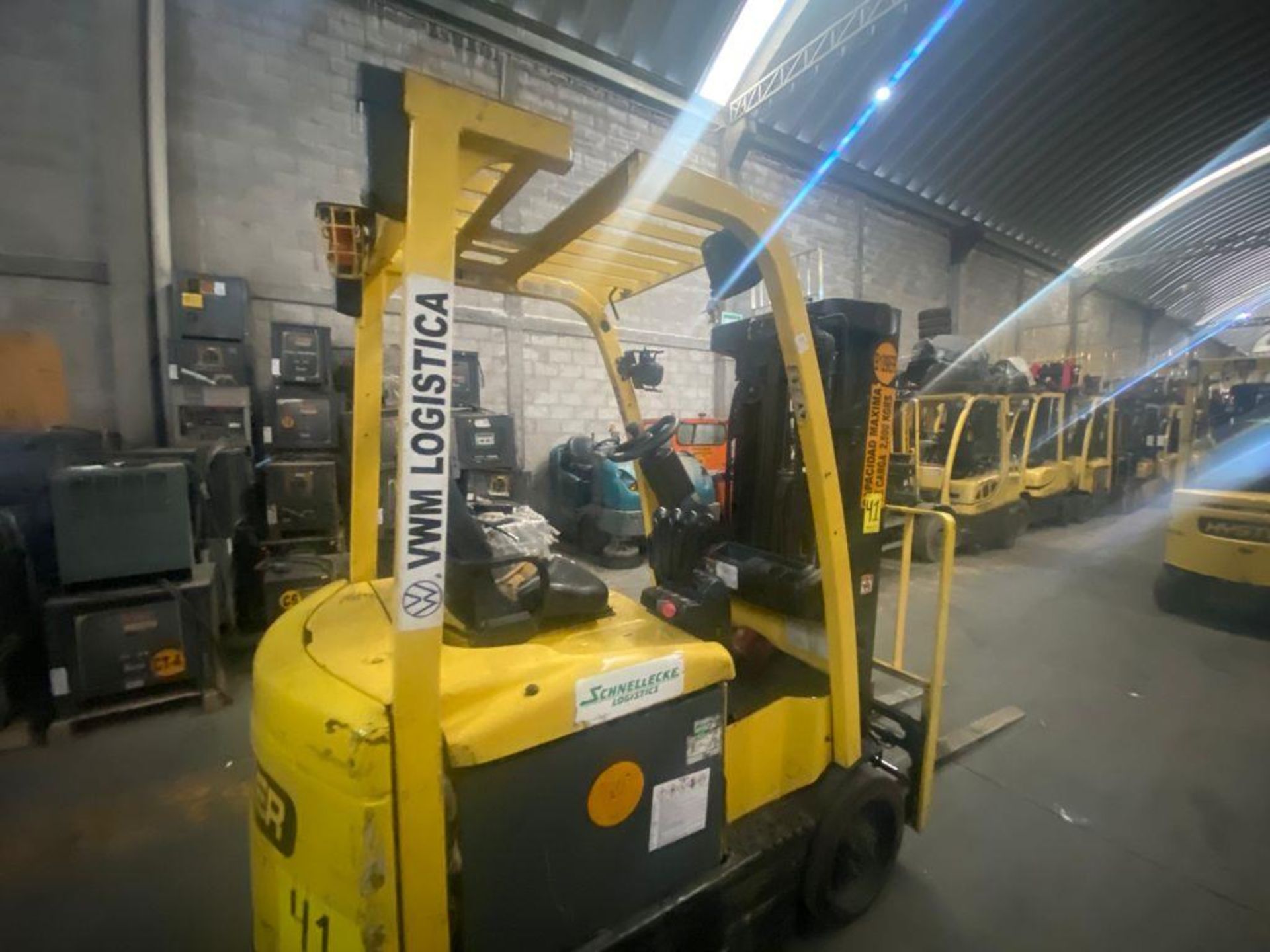 Hyster Electric Forklift, Model E50XN, S/N A268N20328P, Year 2016, 4700 lb capacity - Image 8 of 40