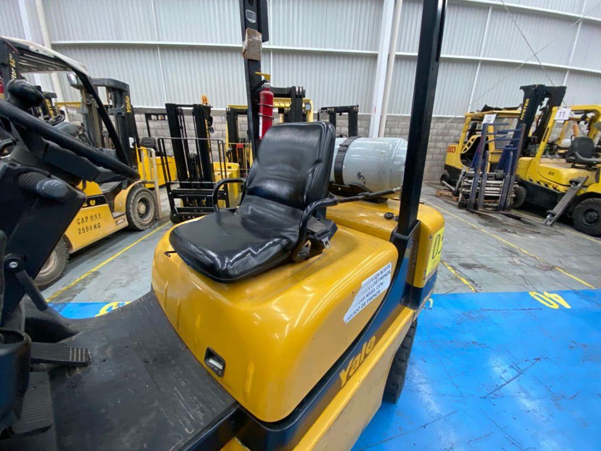 Yale Forklift, Model GP050MX, S/N A390V07349S, Year 2018, 4800 lb capacity - Image 13 of 33