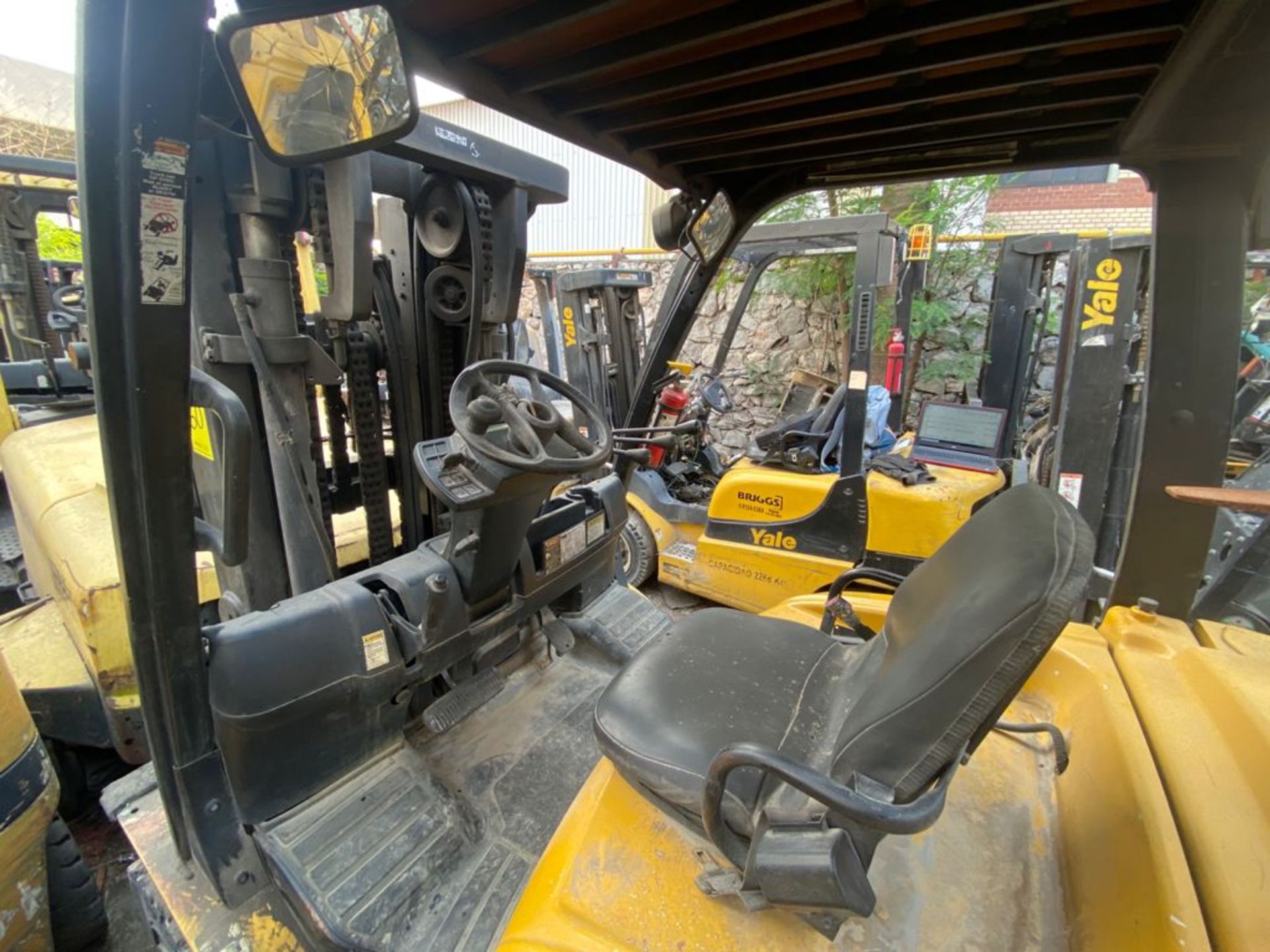 Yale Forklift, Model GDP120VXNHGE086, S/N K813V02007P, Year 2016, 11550 lb capacity - Image 27 of 39