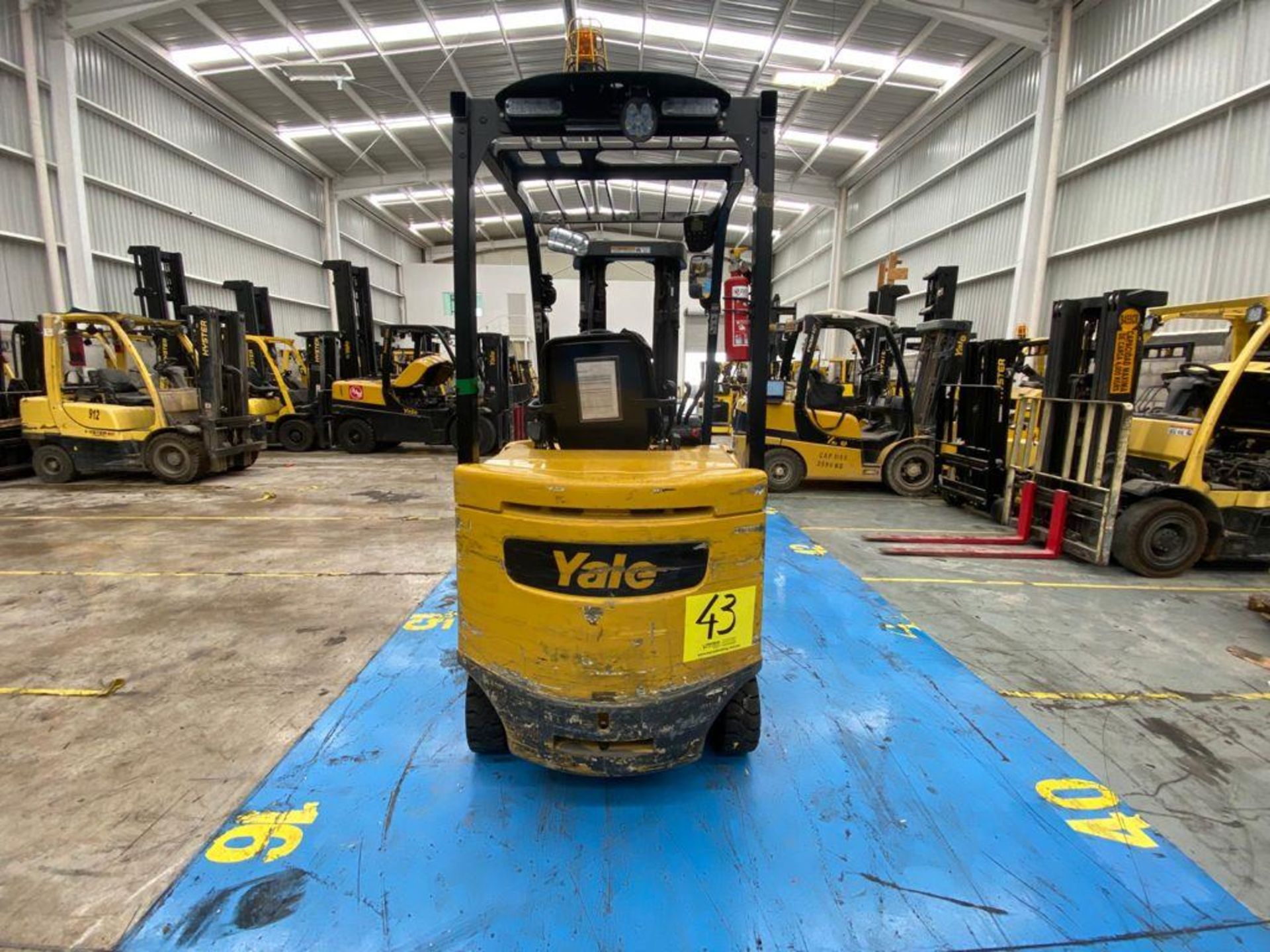 Yale Electric Forklift, Model ERC060VGN36TE088, S/N A968N17883R, Year 2017, 5800 lb capacity - Image 11 of 41