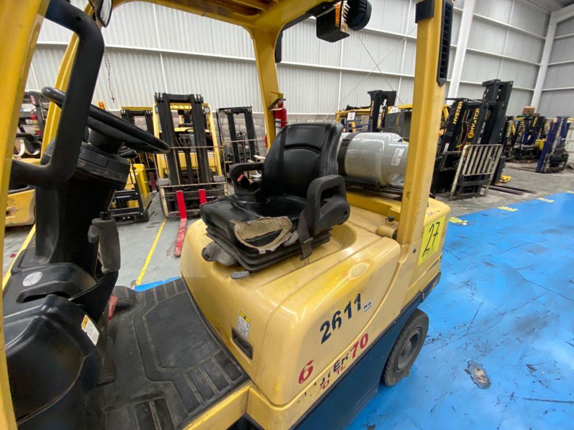 Hyster Forklift, Model H60FT, S/N P177V03468N, Yaer 2015, 5750 lb capacity - Image 21 of 42