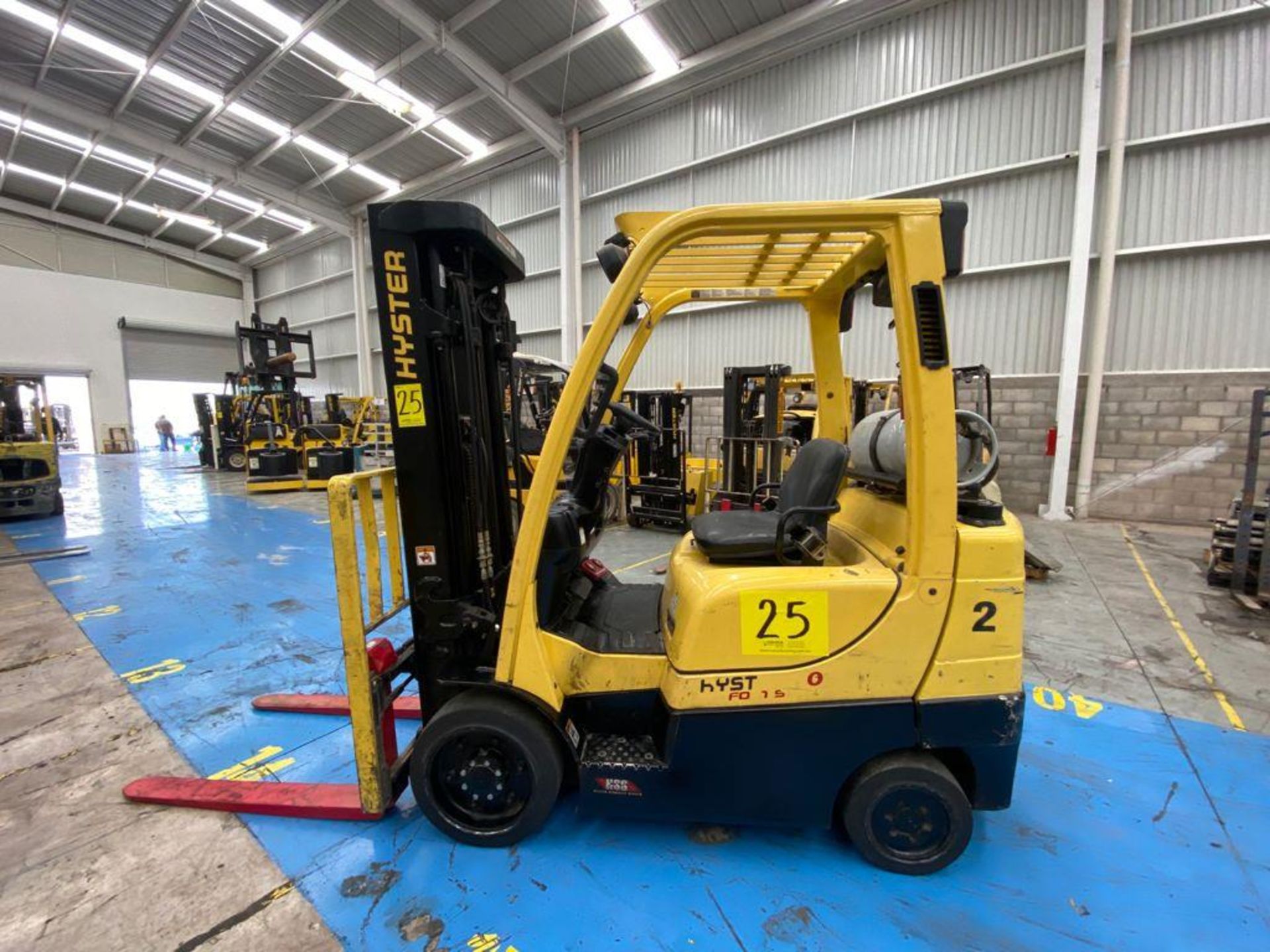 Hyster Forklift, Model S60FT, S/N H187V06608P, Year 2016, 5700 lb capacity - Image 14 of 42